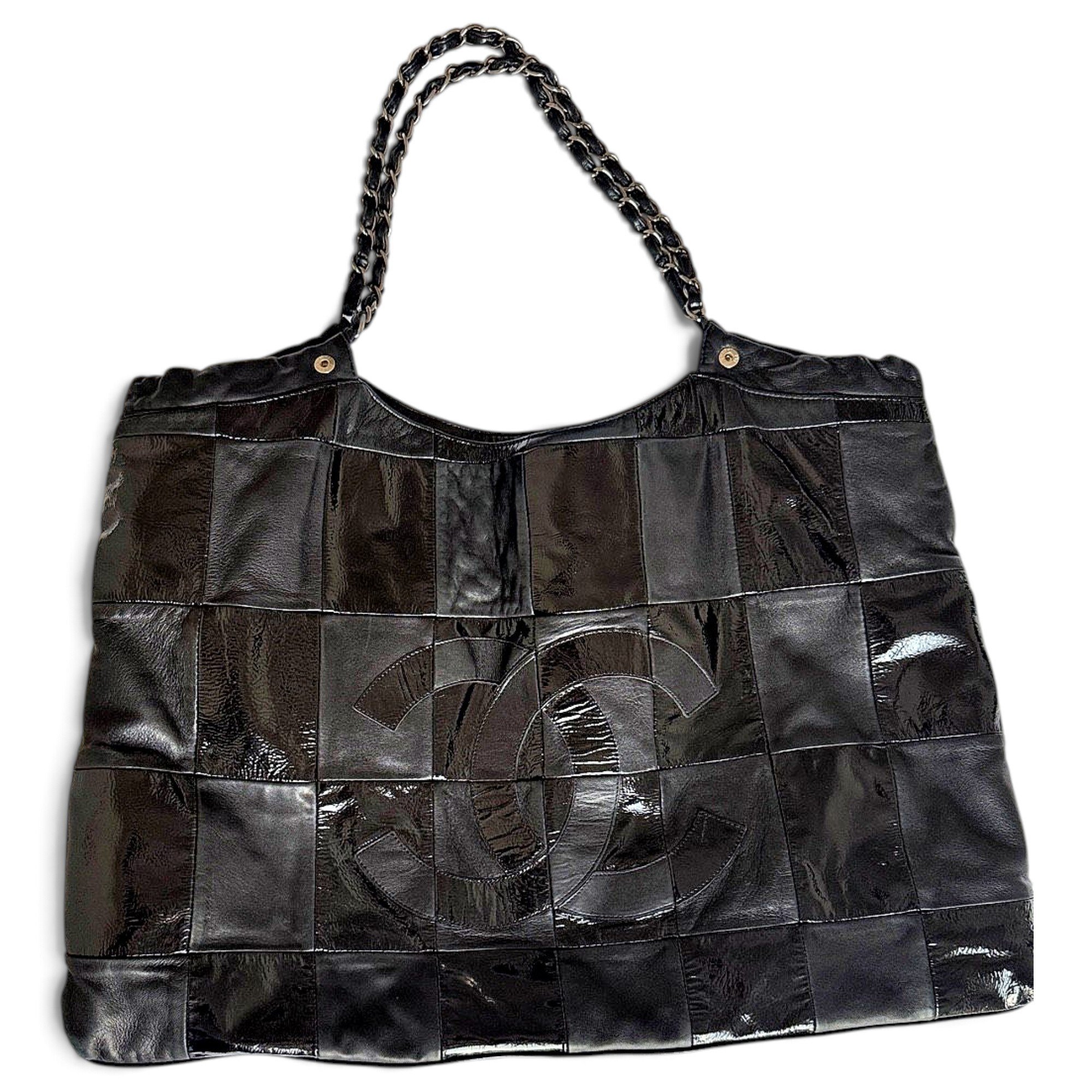 Leather tote