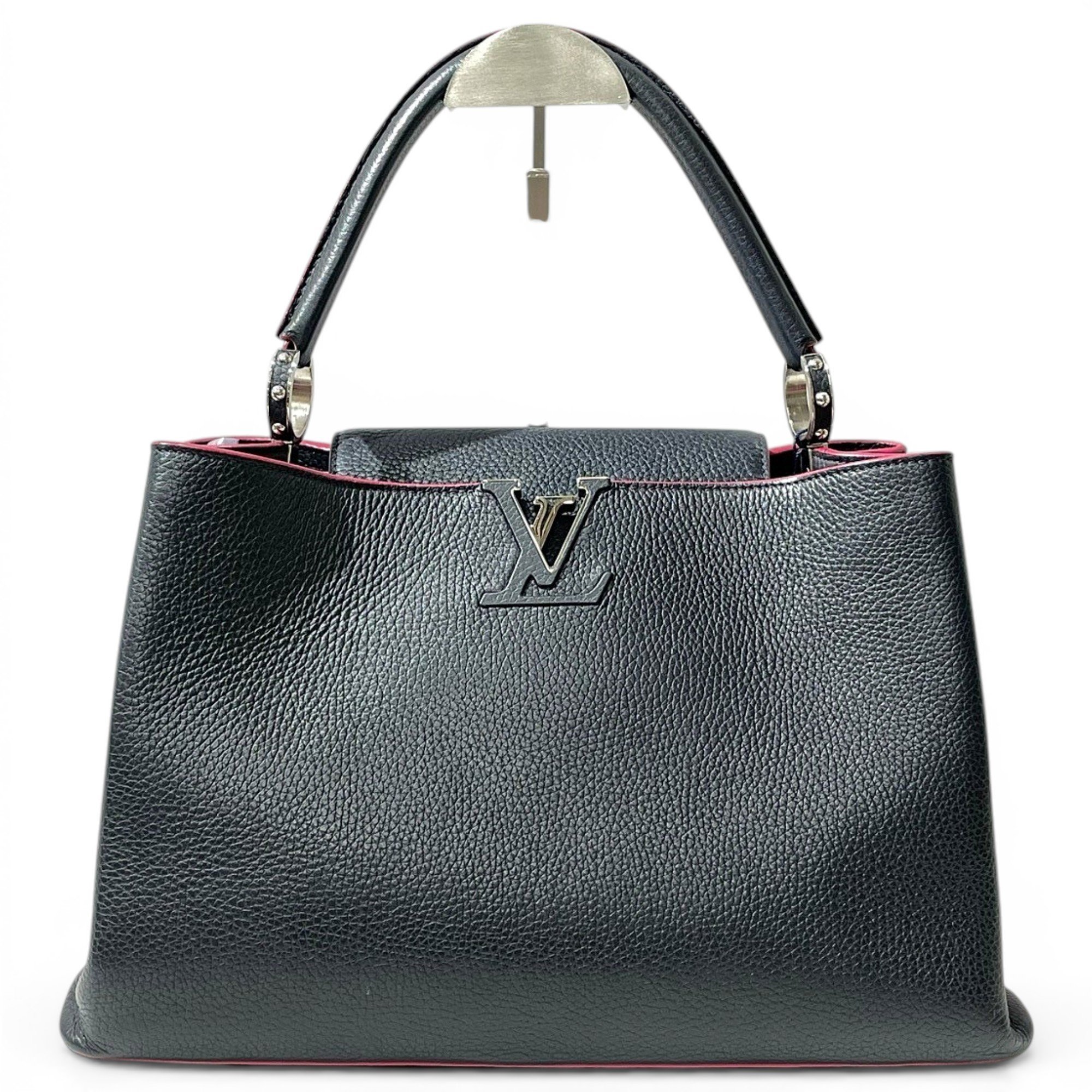 Capucines leather handbag