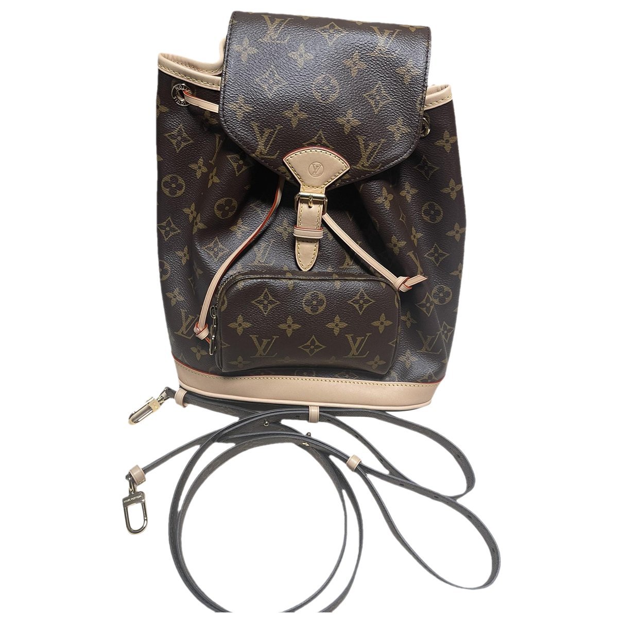 Louis Vuitton Montsouris Vintage leather backpack