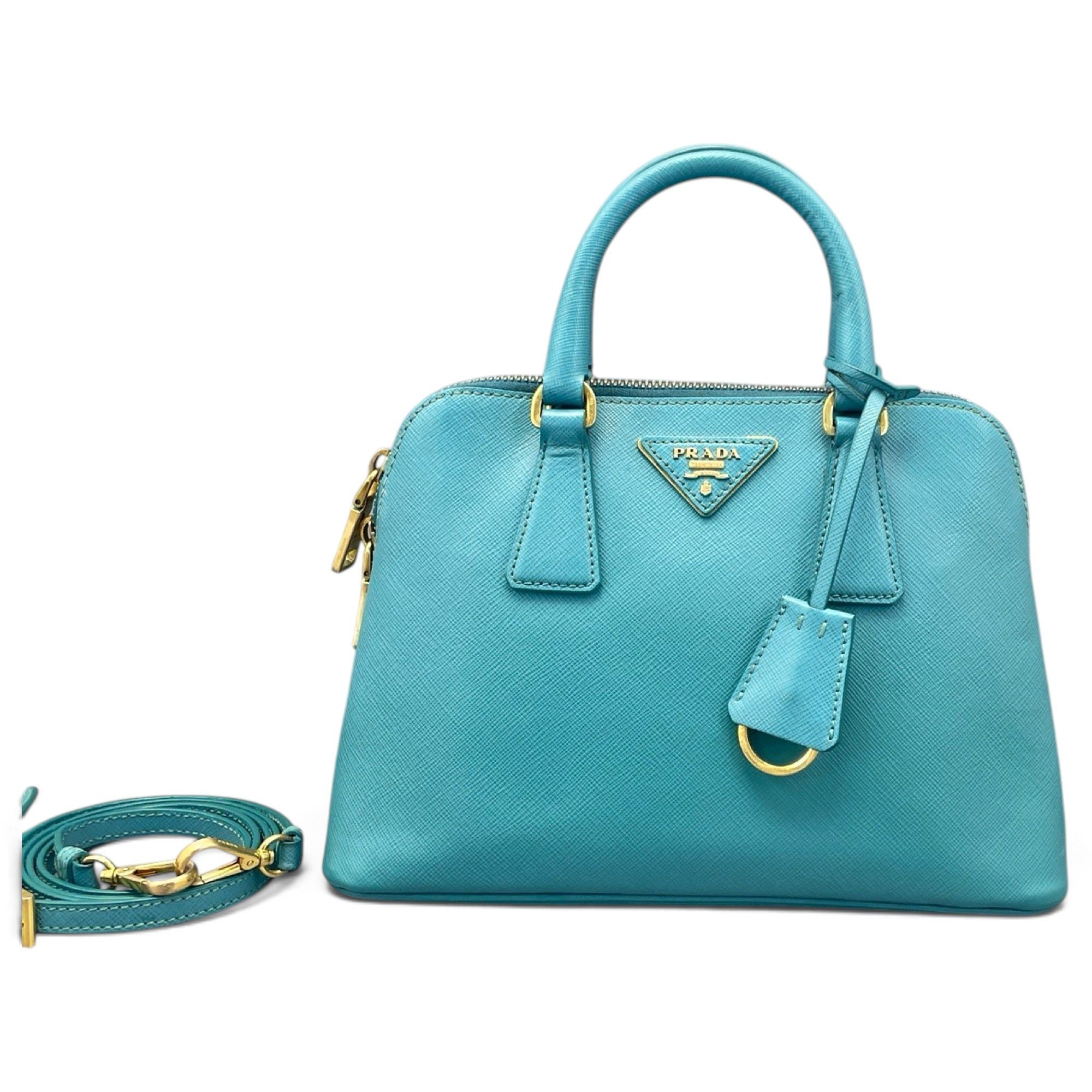 Prada Promenade leather handbag