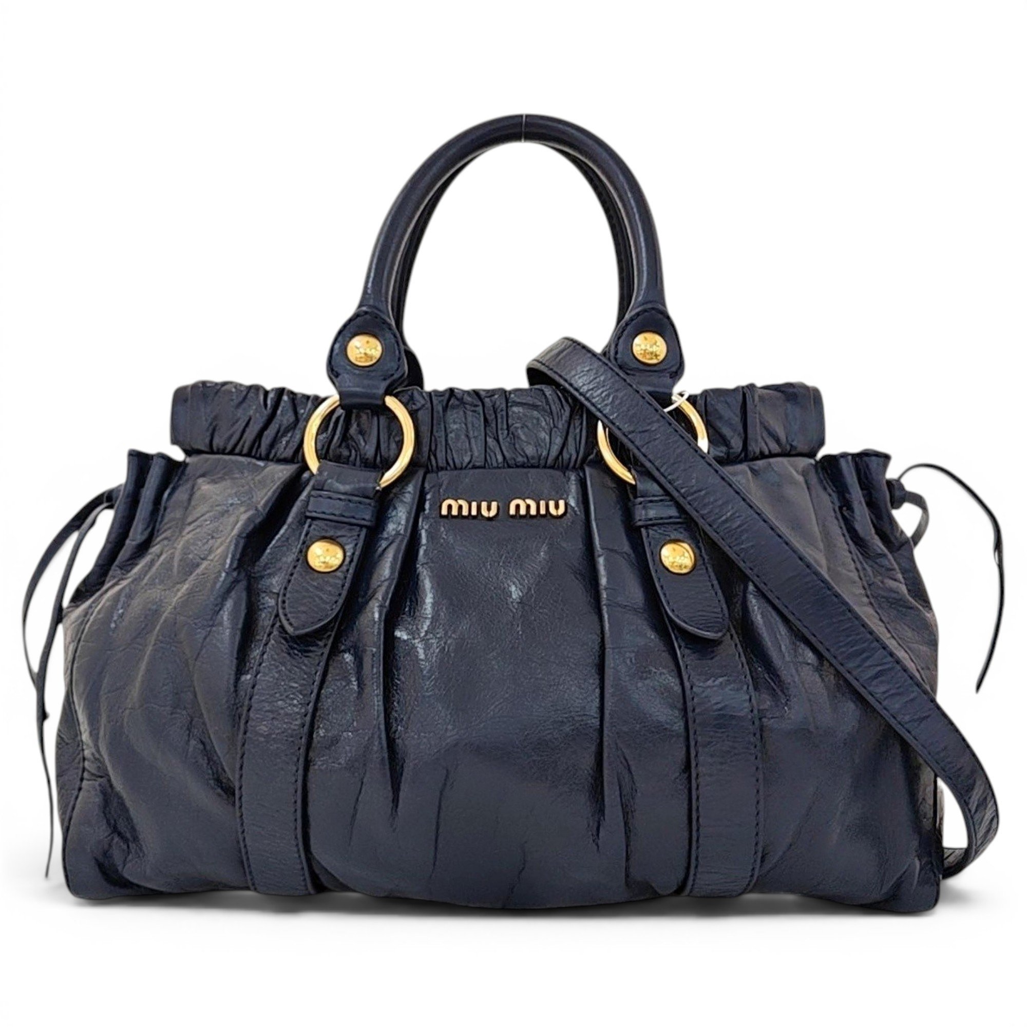 Leather handbag