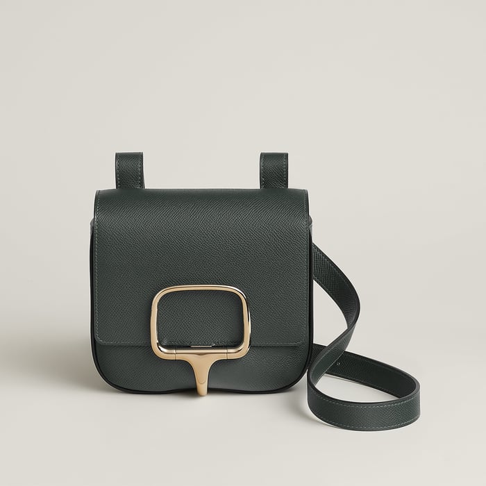 Vert Mangrove Hermès Della Cavalleria Mini Bag II