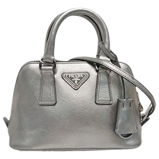 Promenade leather handbag