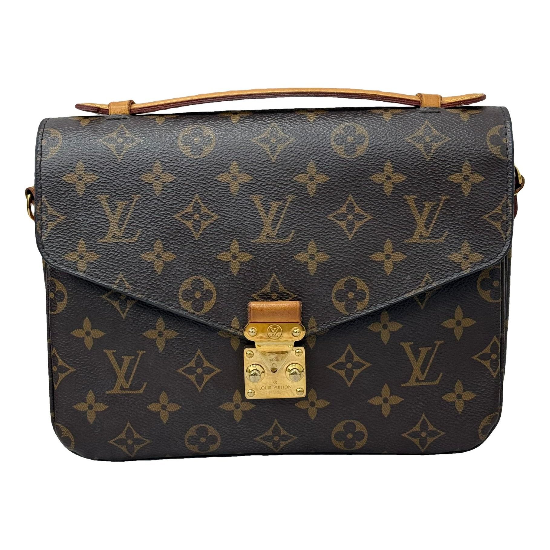 Metis leather handbag