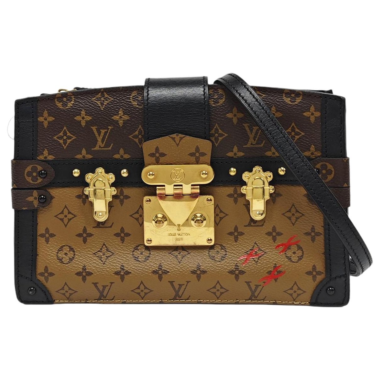 City Trunk leather crossbody bag