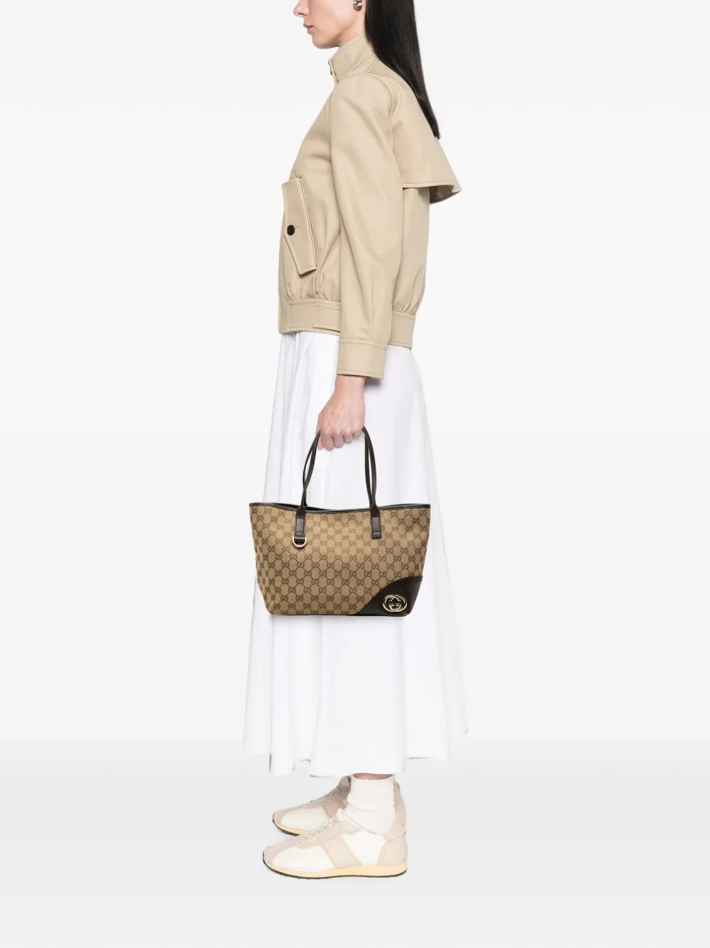 2000-2015 GG Canvas New Britt tote bag