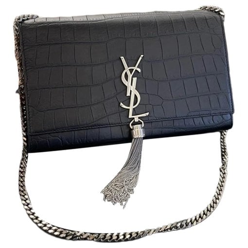 Pompom Kate leather handbag