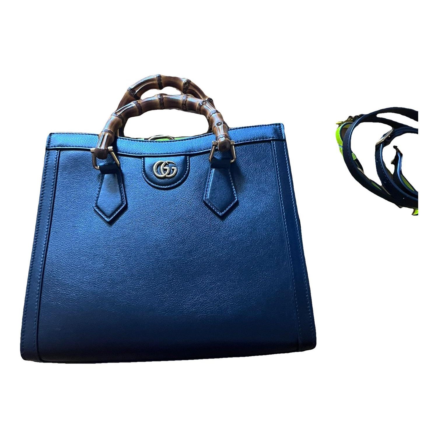 Diana Bamboo leather tote