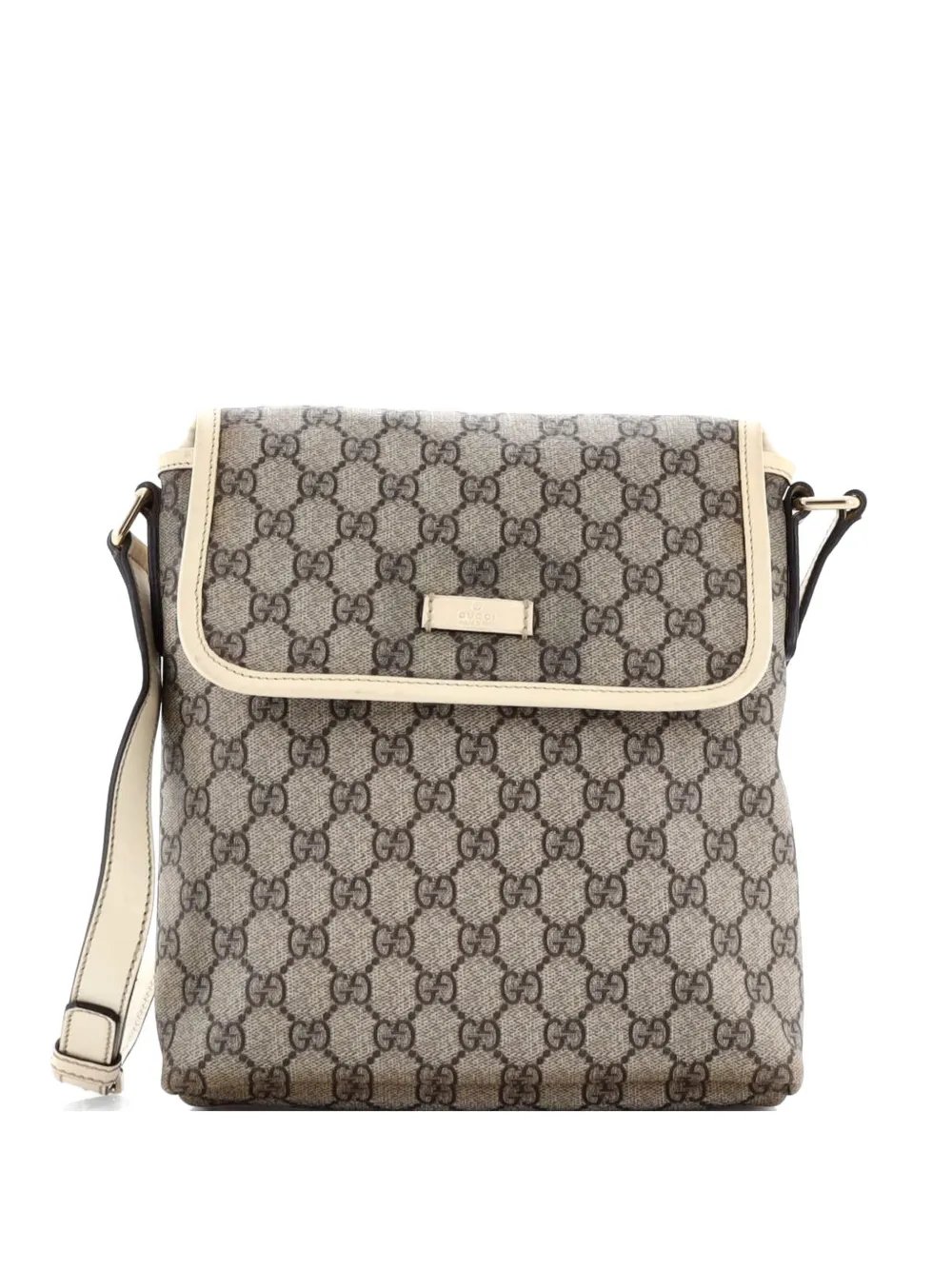 Flap Messenger GG Coated Canvas Small crossbody bag