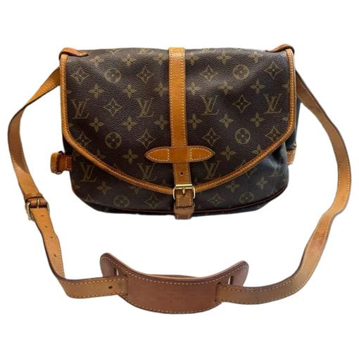 Saumur vinyl crossbody bag