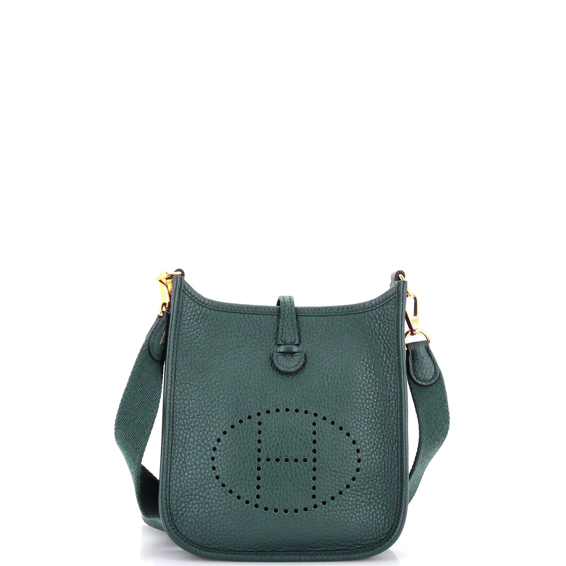 Mini Evelyne leather crossbody bag