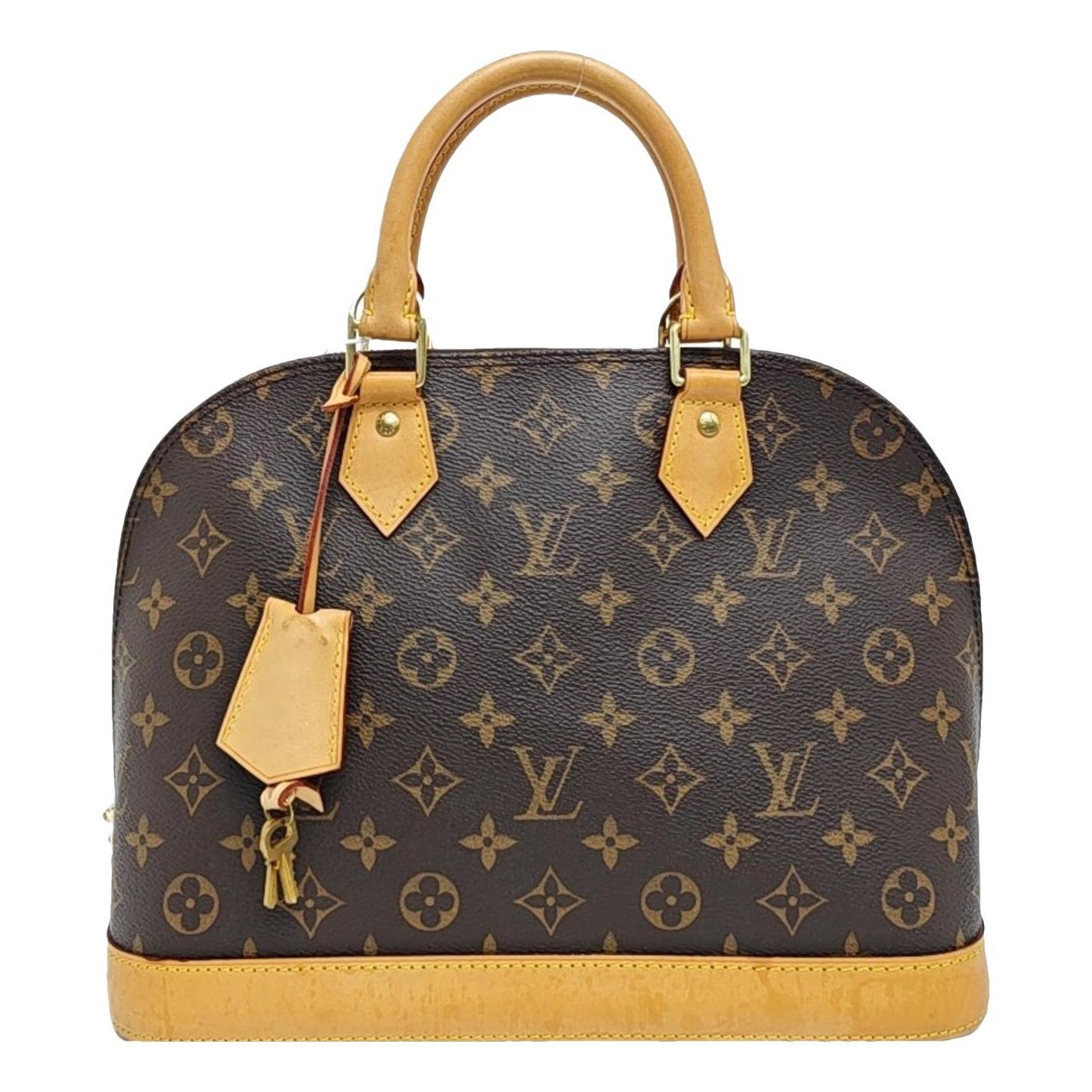 Alma leather handbag