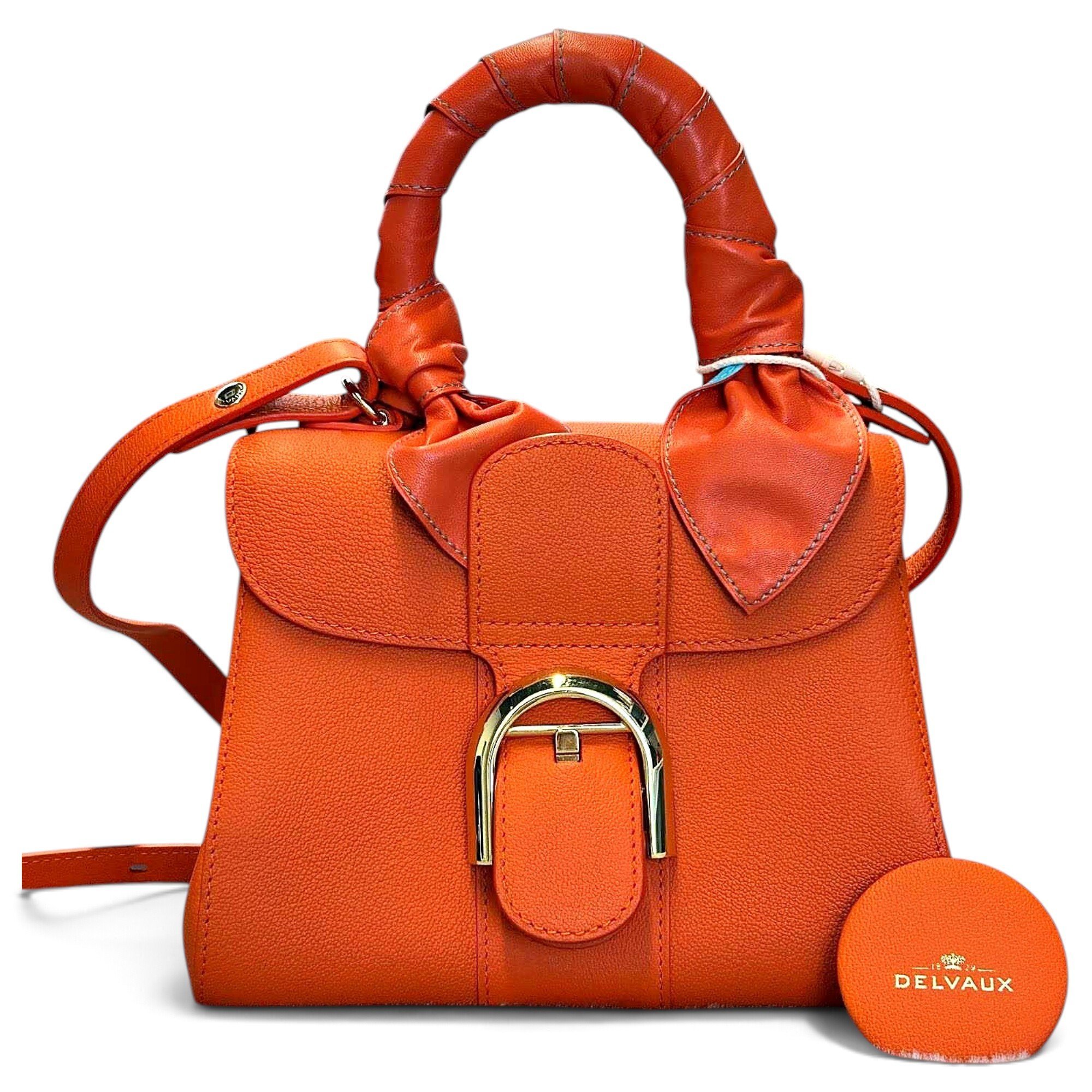 Brillant leather handbag