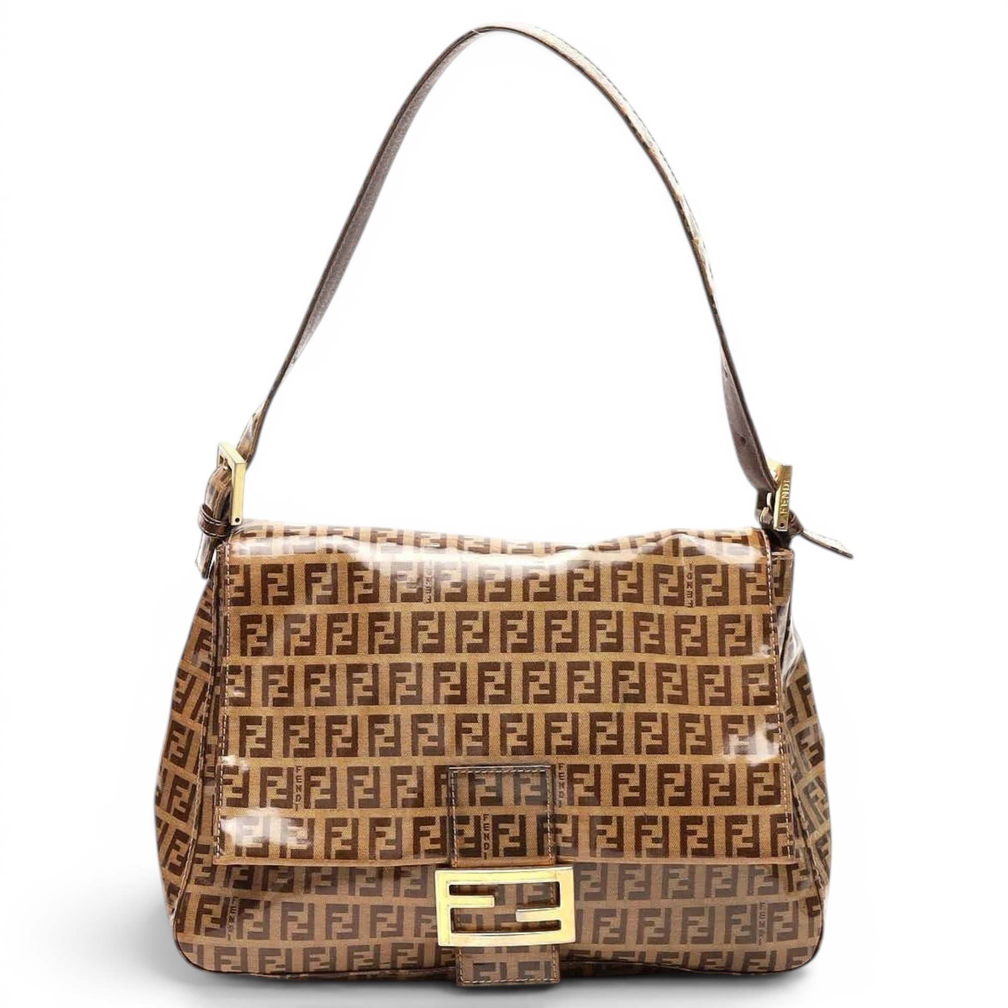 Baguette leather handbag