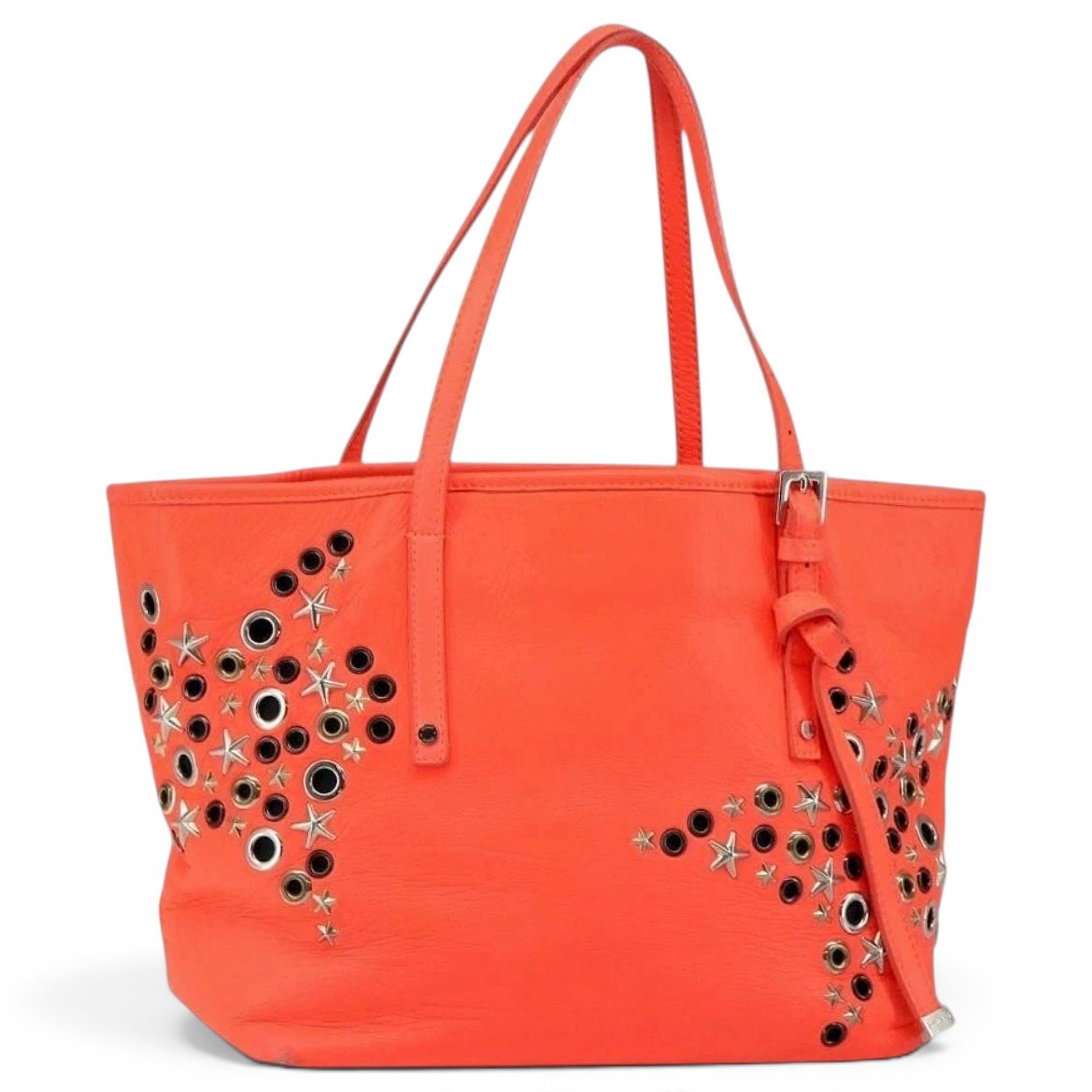 Leather tote