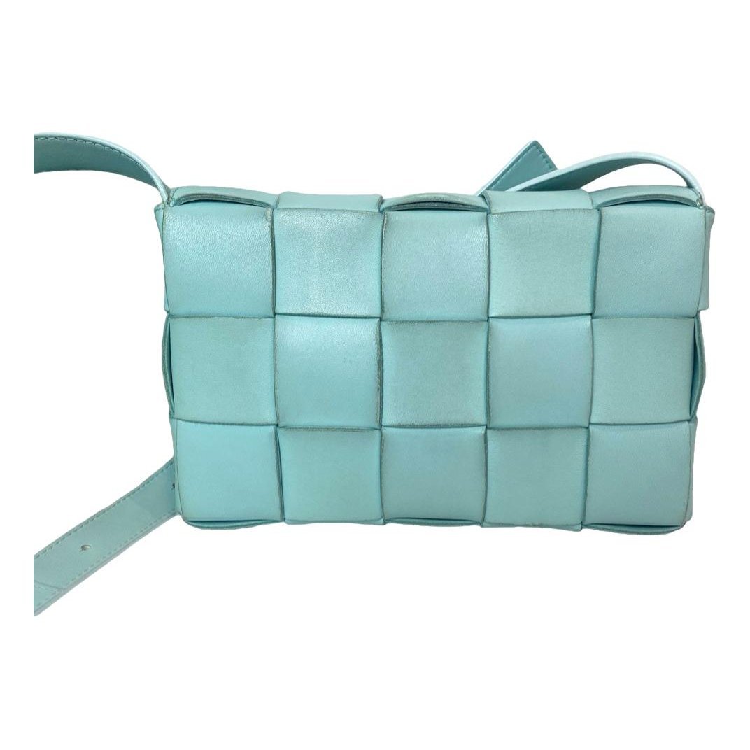 Cassette leather crossbody bag
