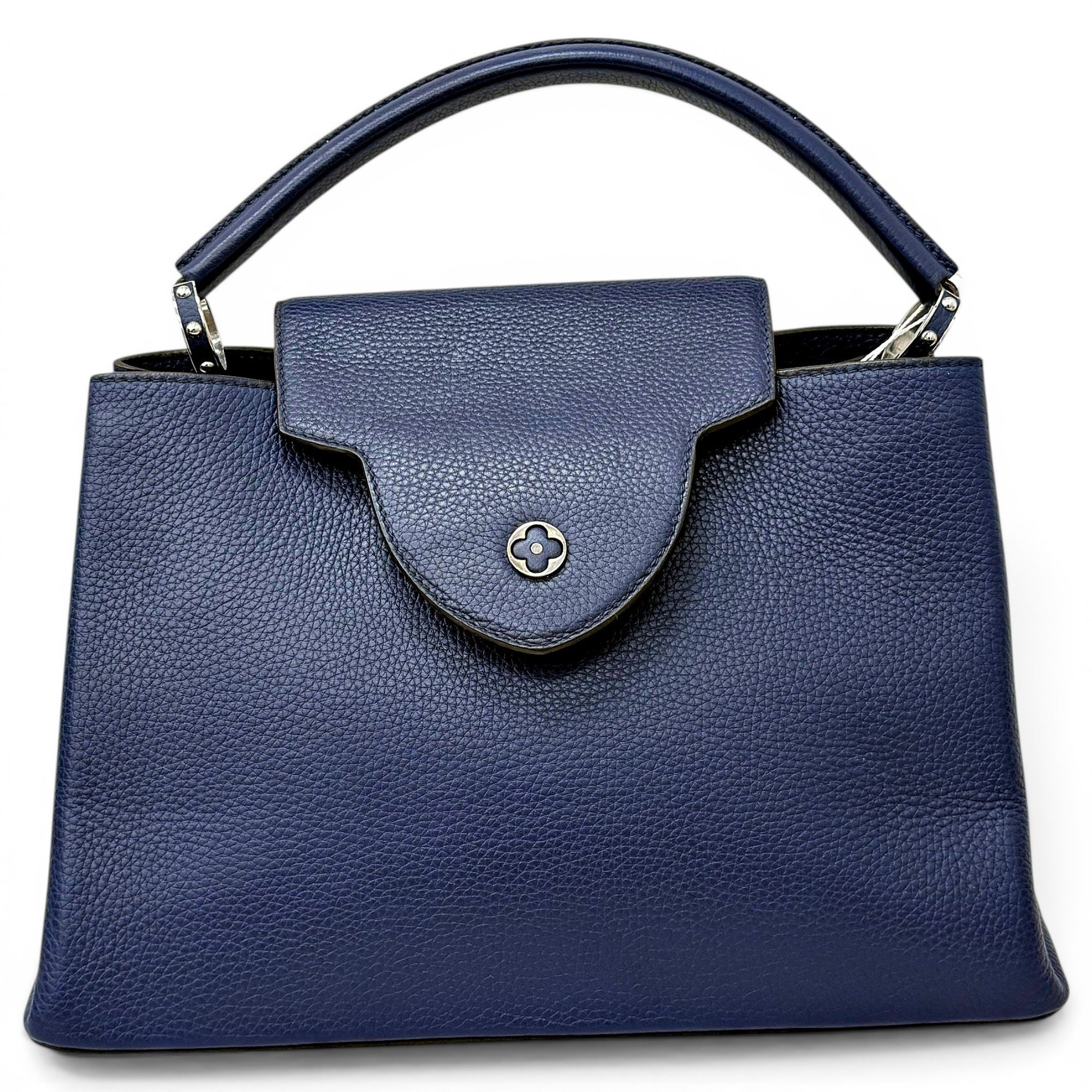 Capucines leather handbag