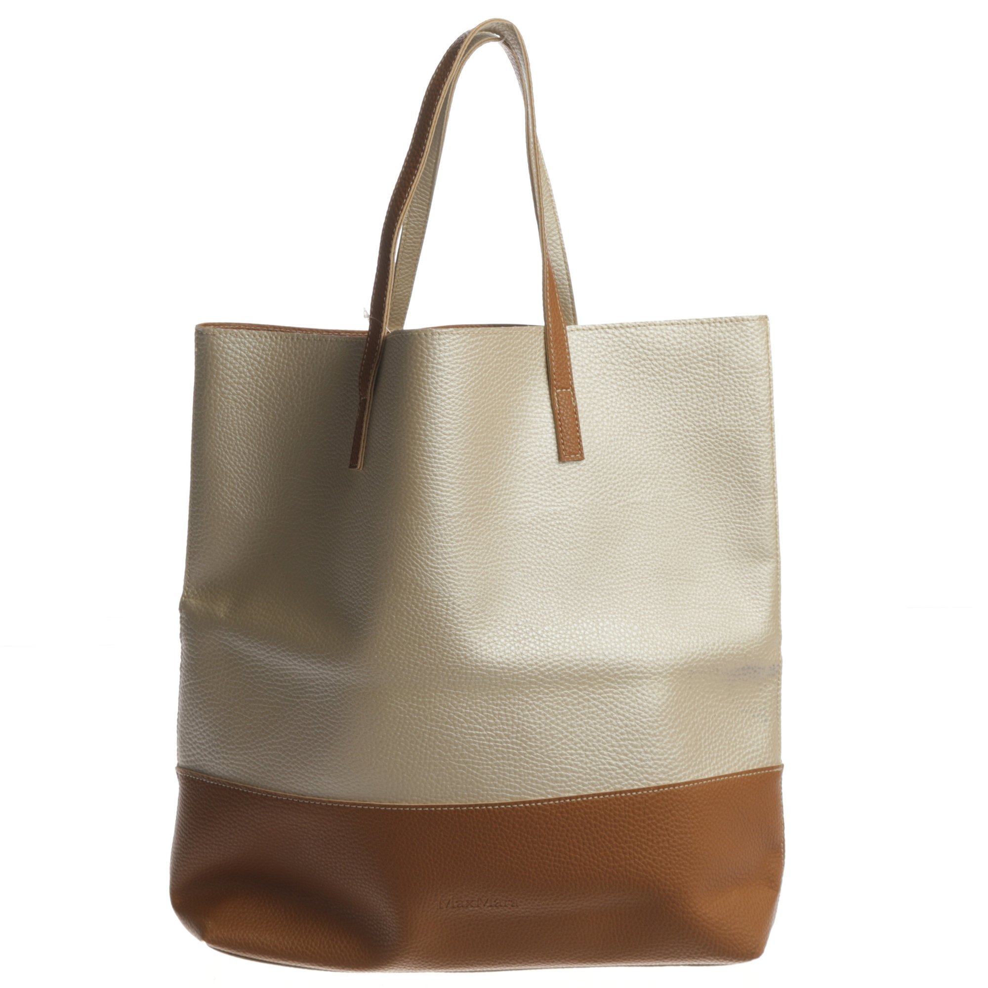 Leather tote