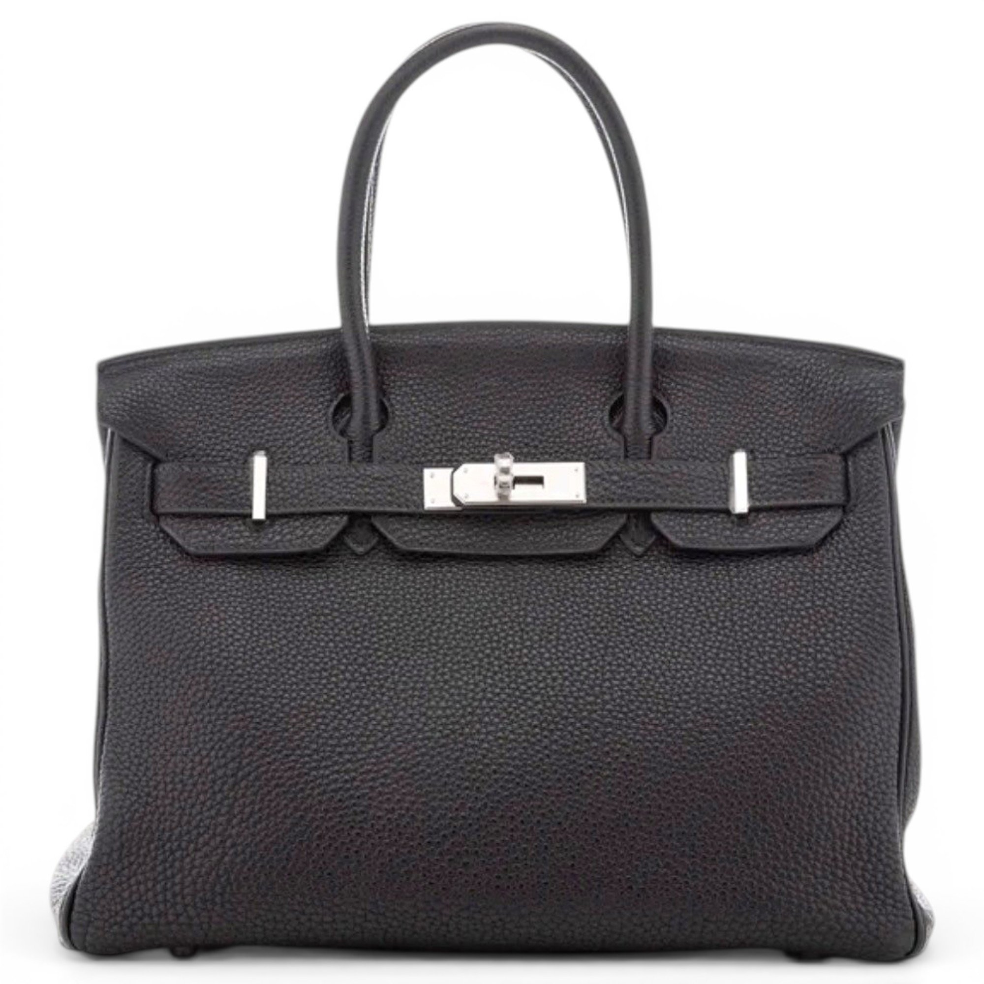 Birkin 30 leather handbag