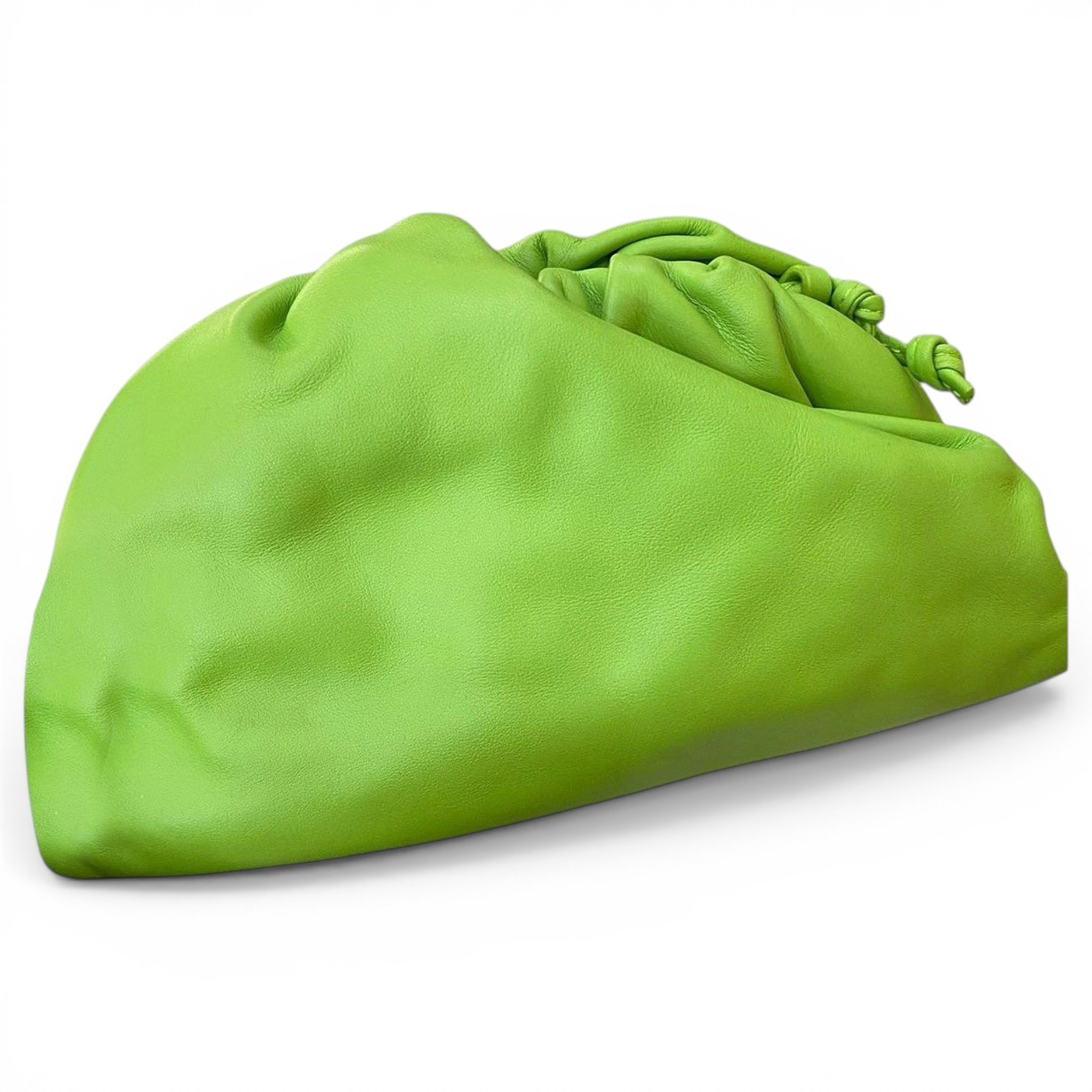 Pouch leather handbag