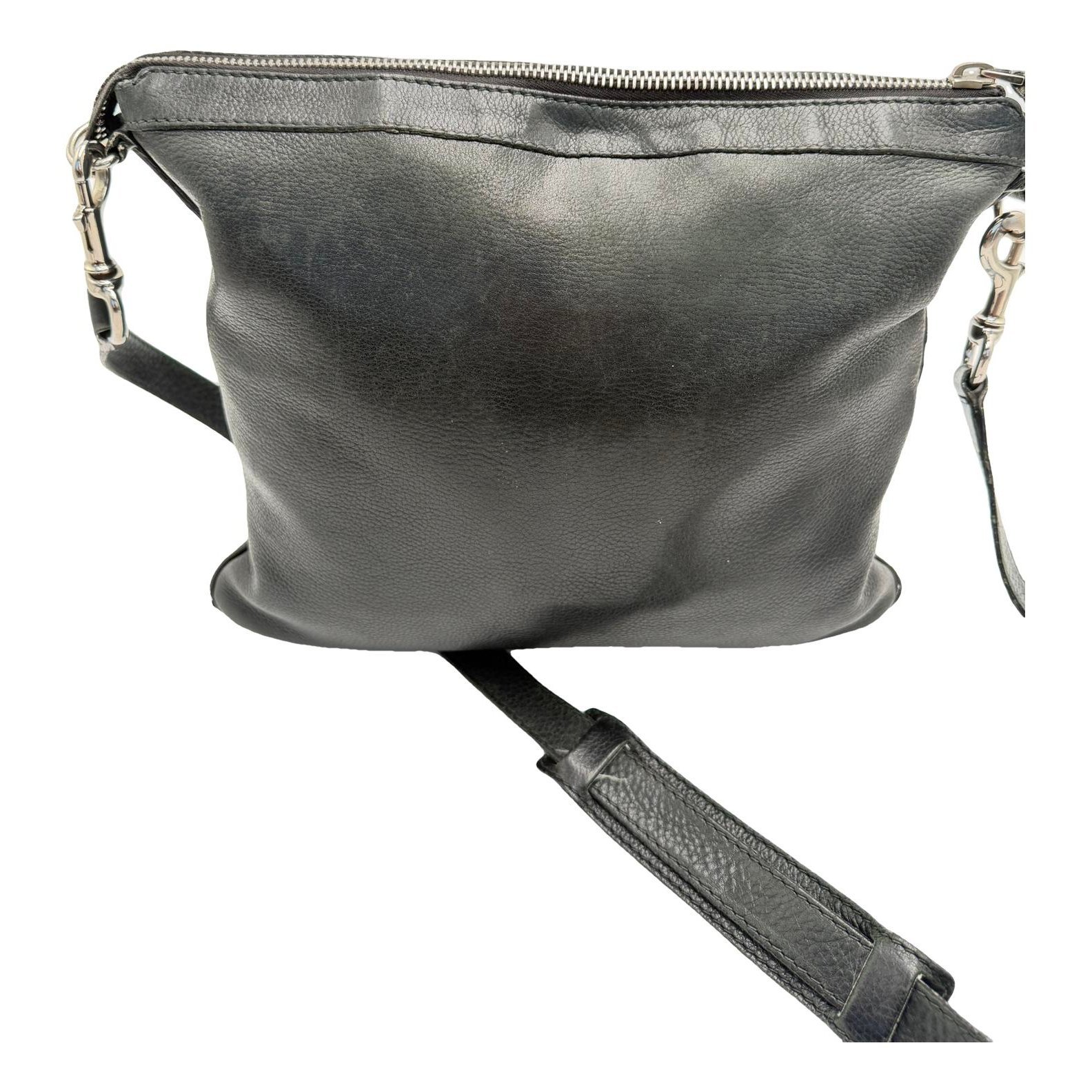 Leather crossbody bag