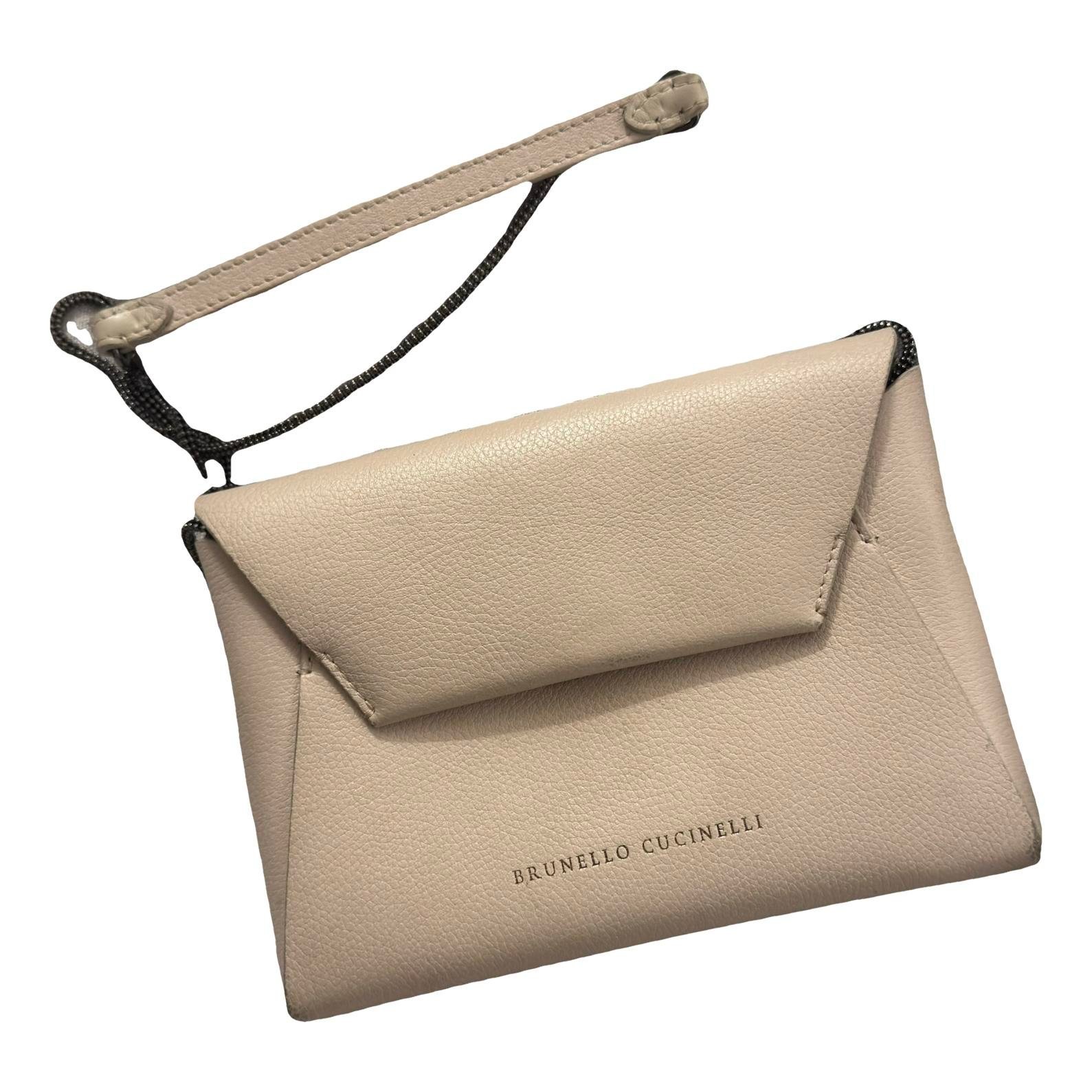 Brunello Cucinelli Leather clutch bag