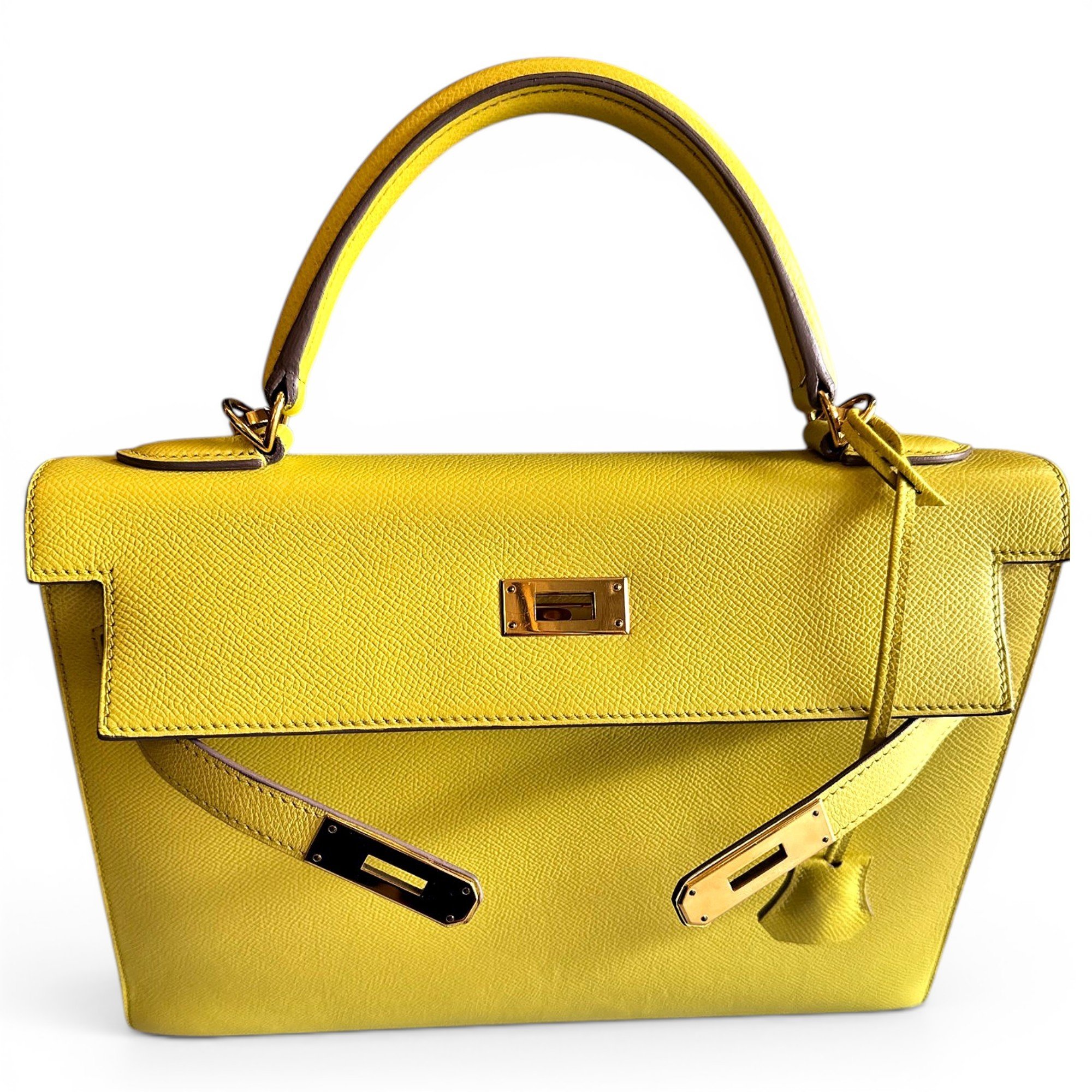 Kelly 32 leather handbag
