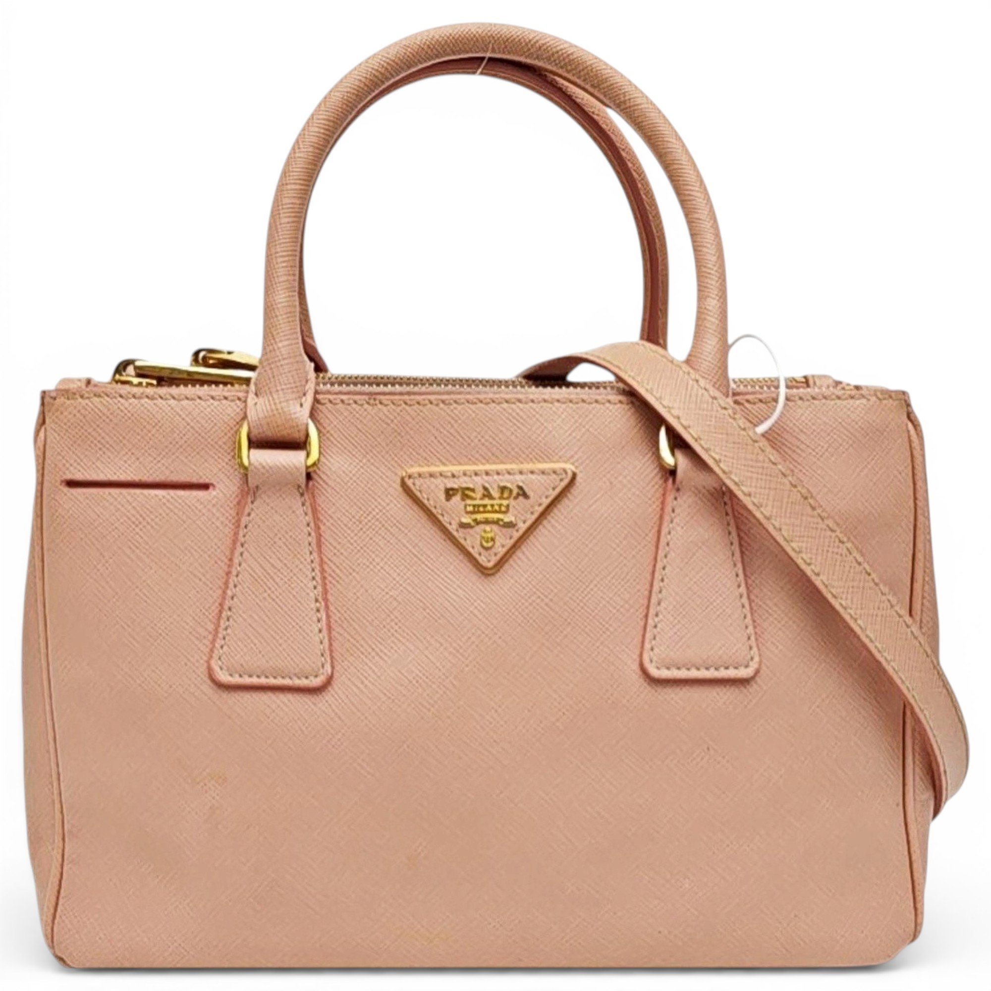 Galleria leather handbag