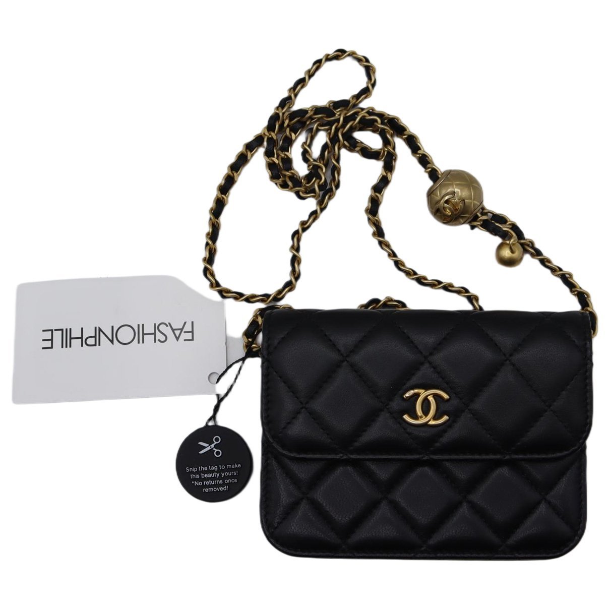 Leather mini bag
