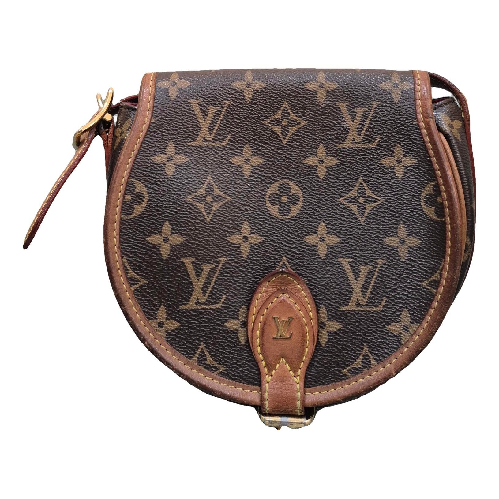 Tambourin leather handbag