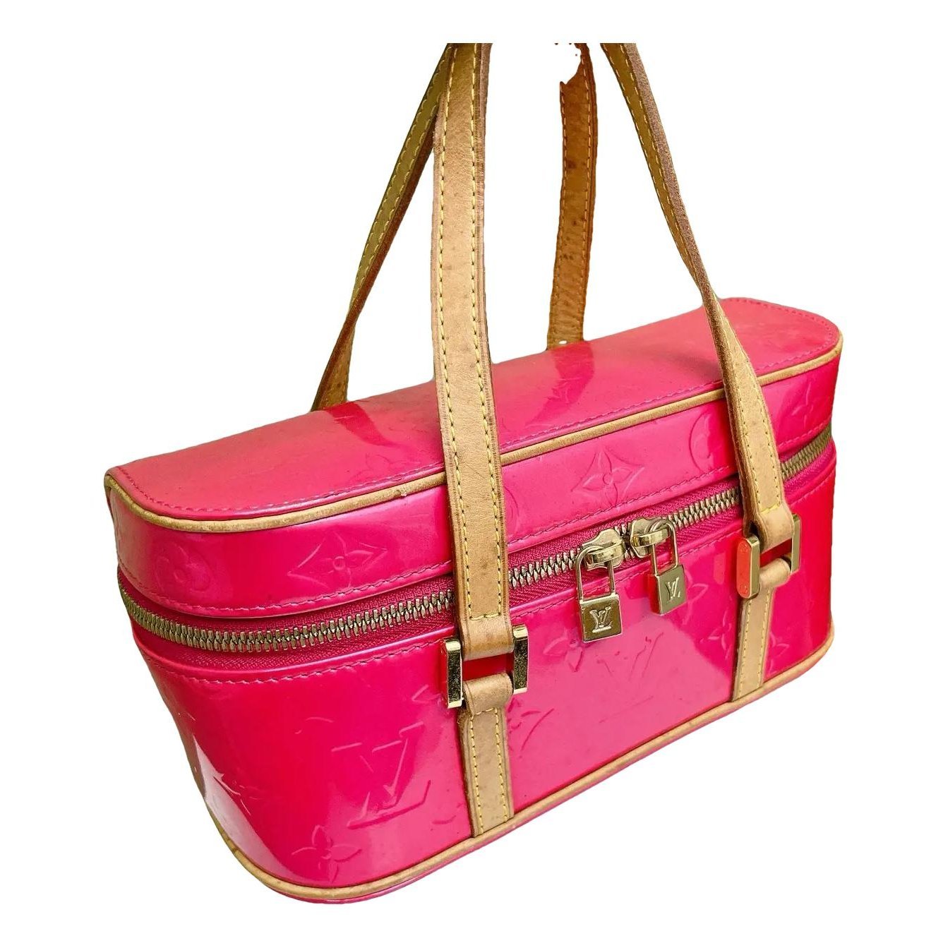 Sullivan patent leather handbag