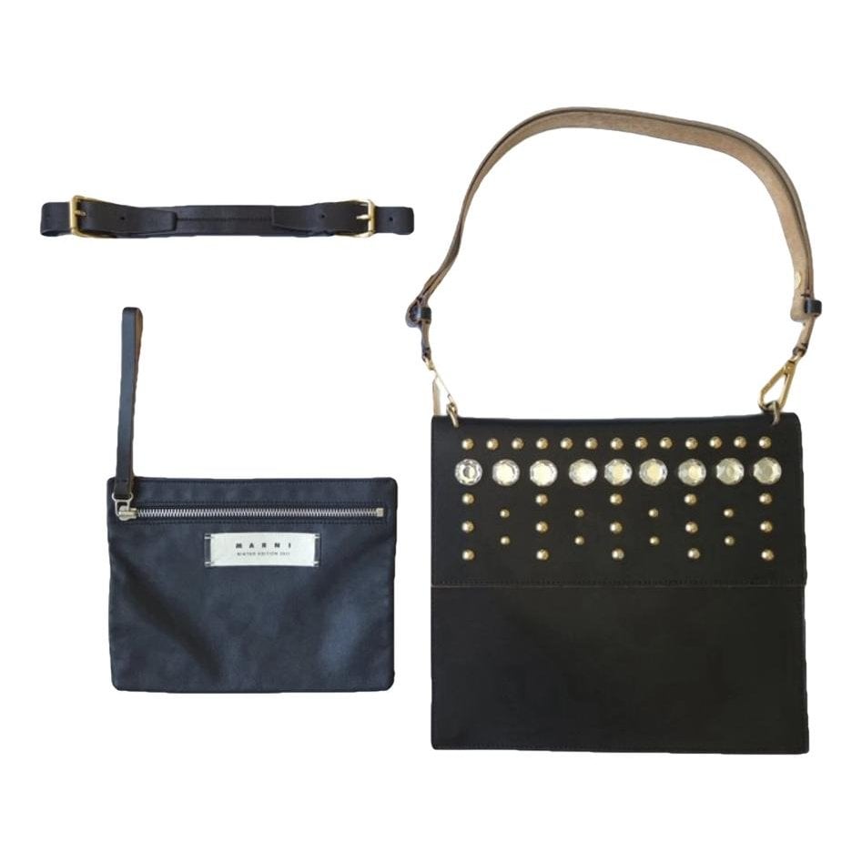 Leather handbag