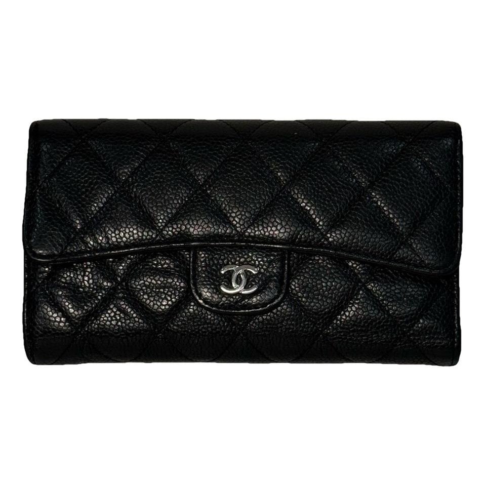 Trendy CC leather handbag