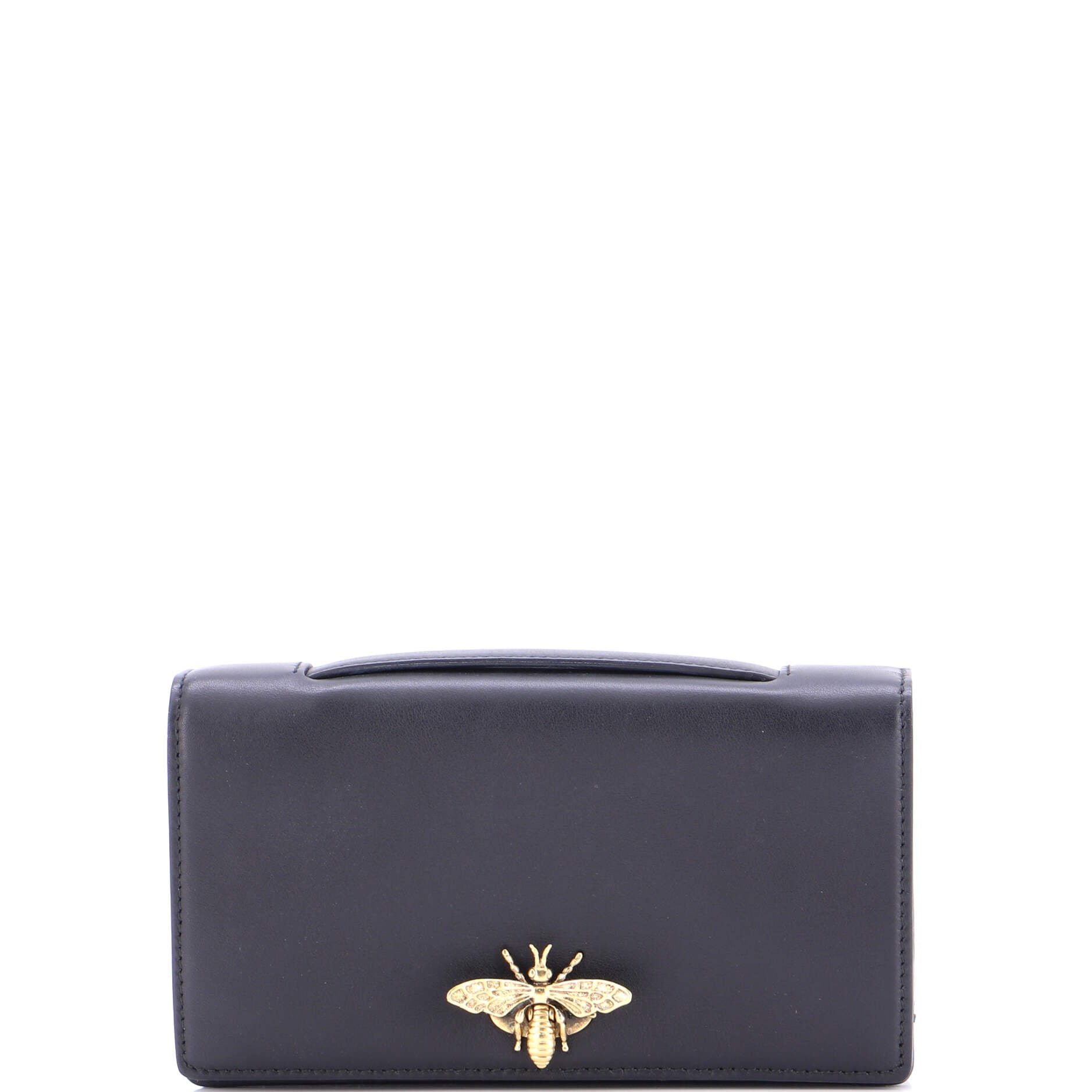 Dior Bee Clutch Leather