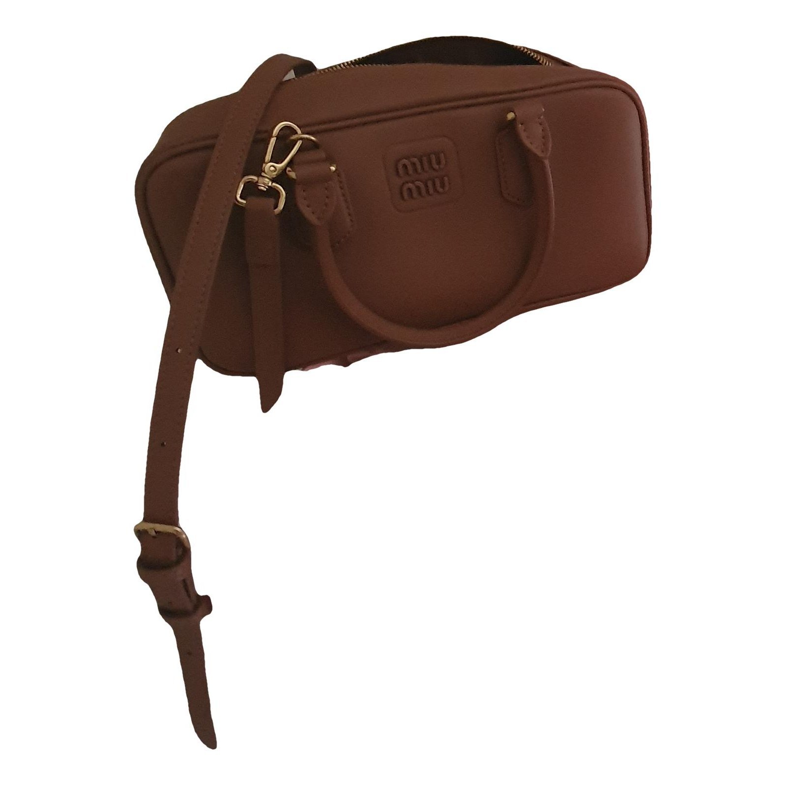 Beau leather handbag