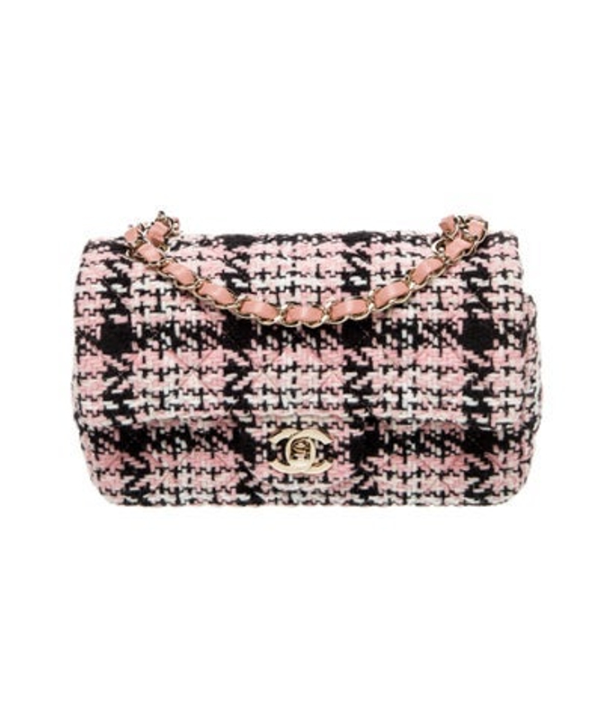 Chanel Classic Tweed Rectangular Mini Flap Bag