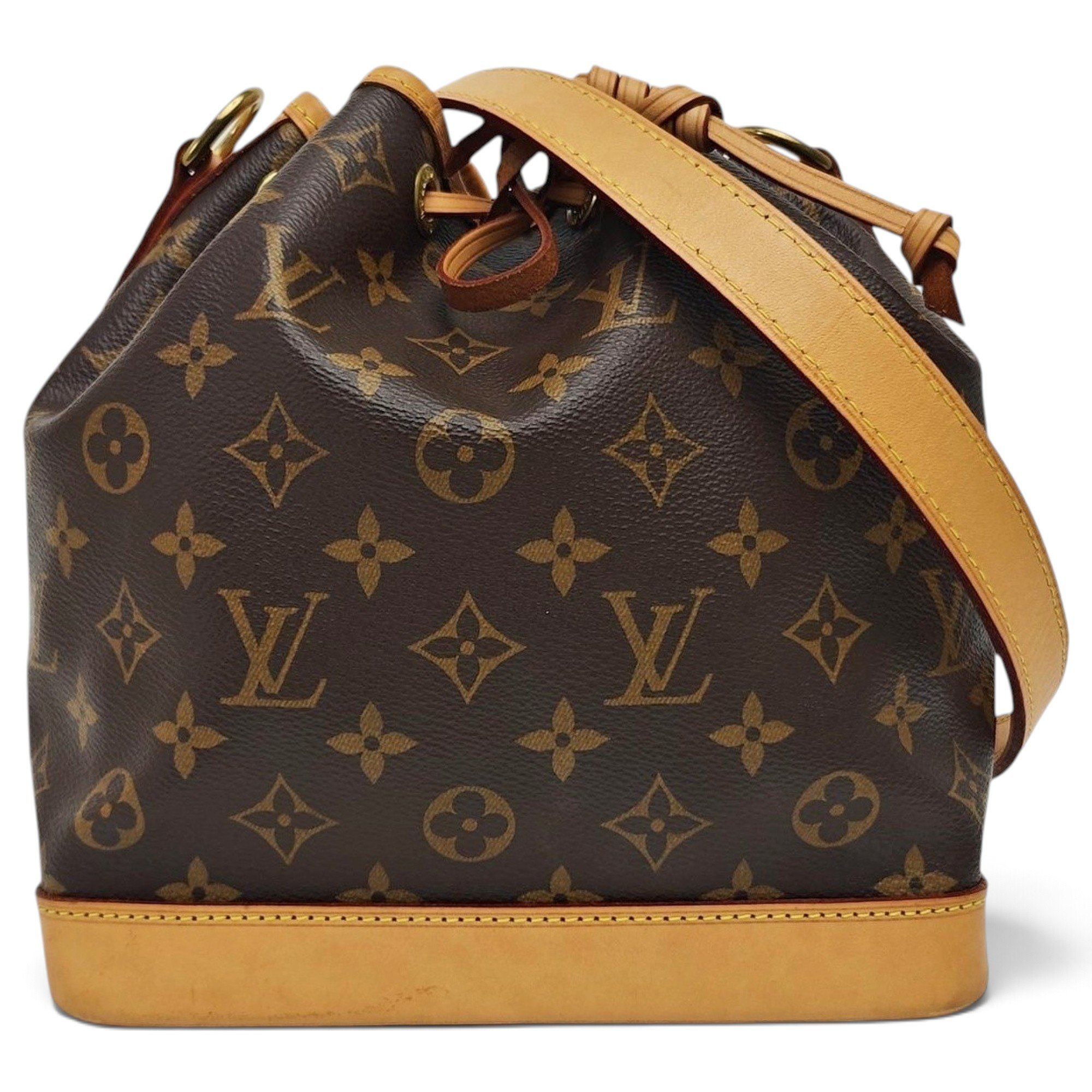 Nano Noé leather handbag