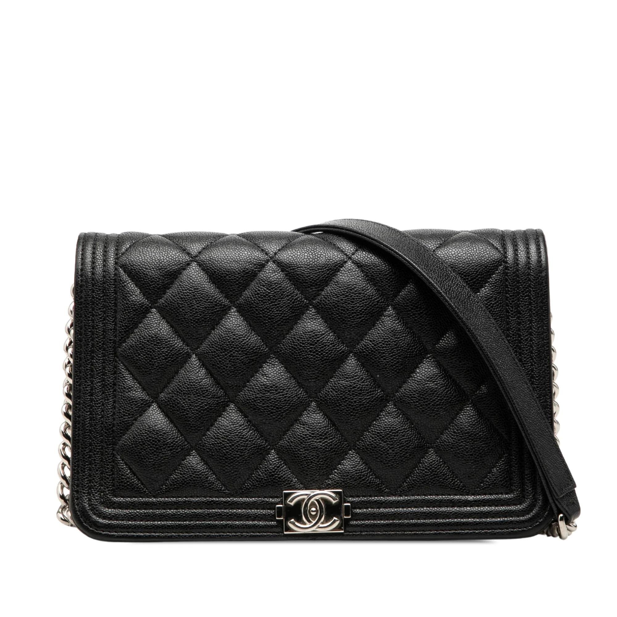 Boy leather crossbody bag