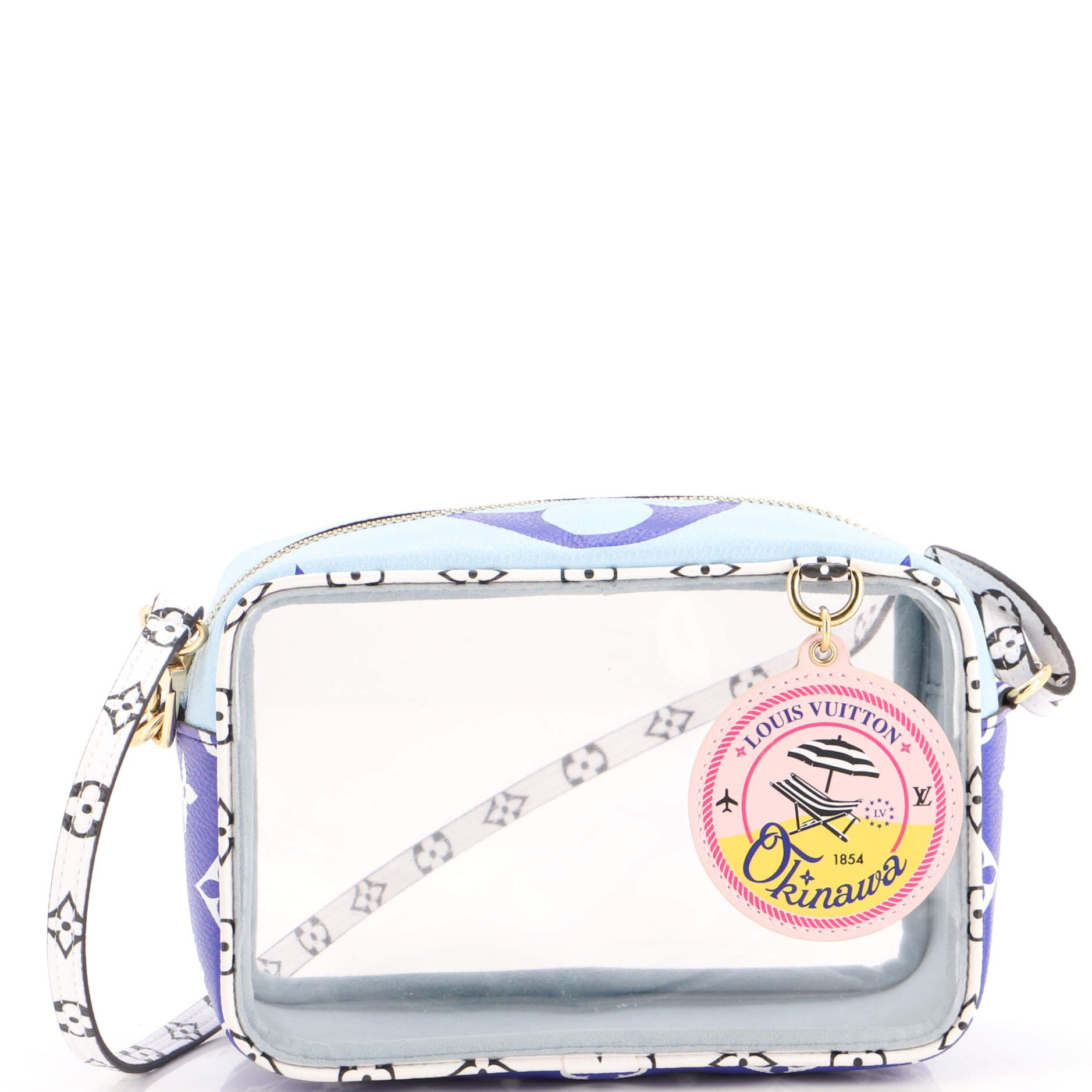 Beach Pouch Limited Edition Cities Colored Monogram Giant