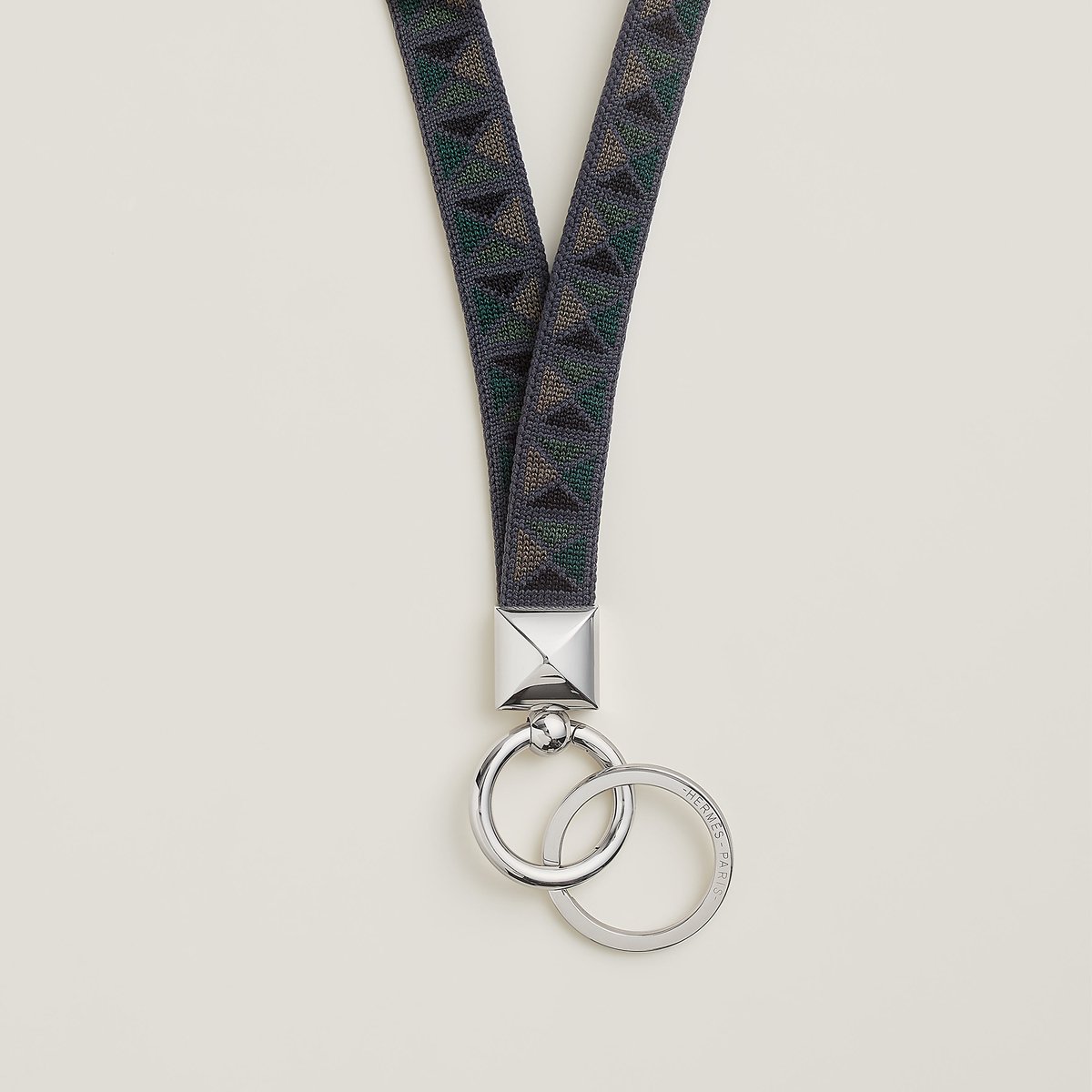 Hermès Medor XO lanyard key ring Camouflage | BagUSeek