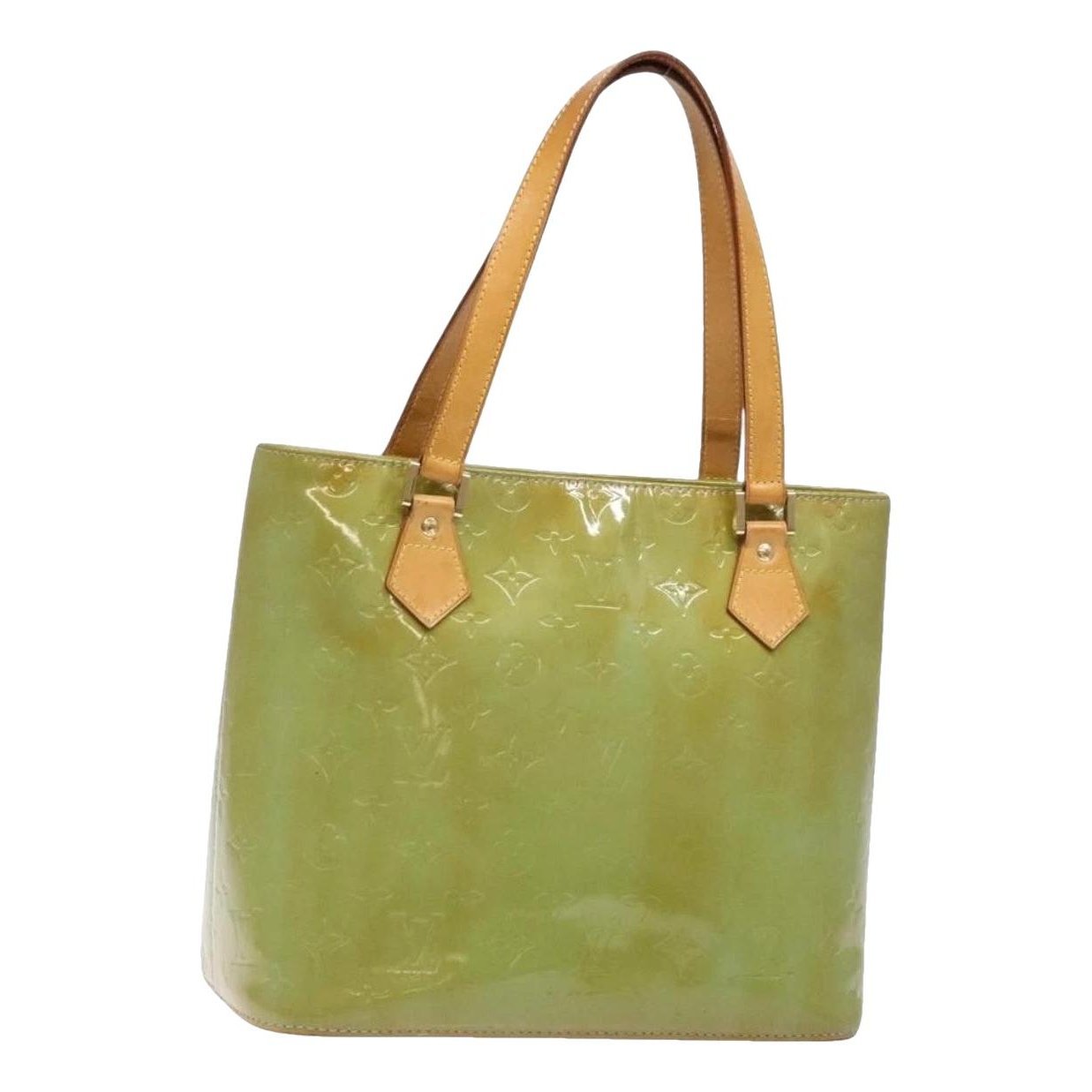 Houston patent leather handbag