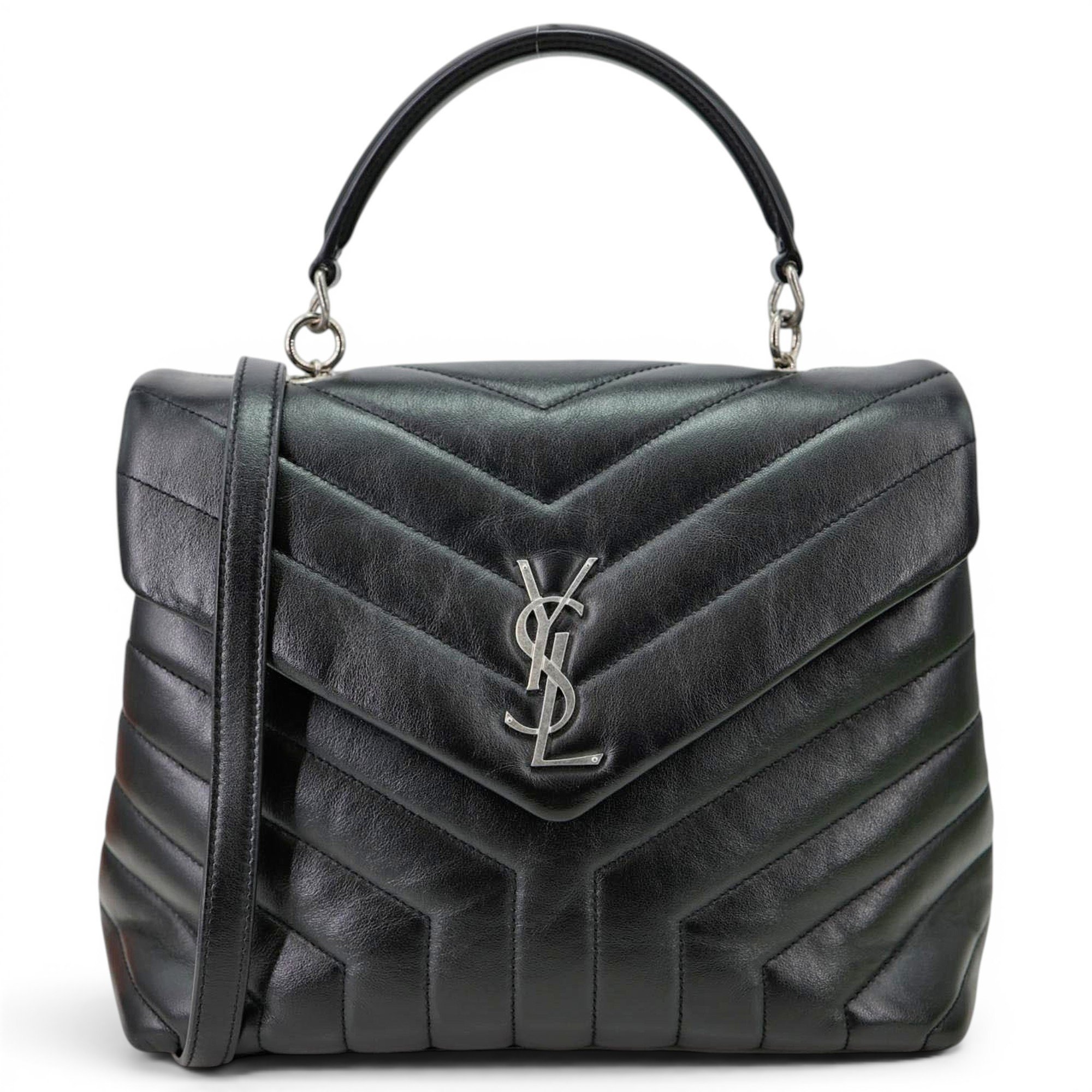 Leather handbag