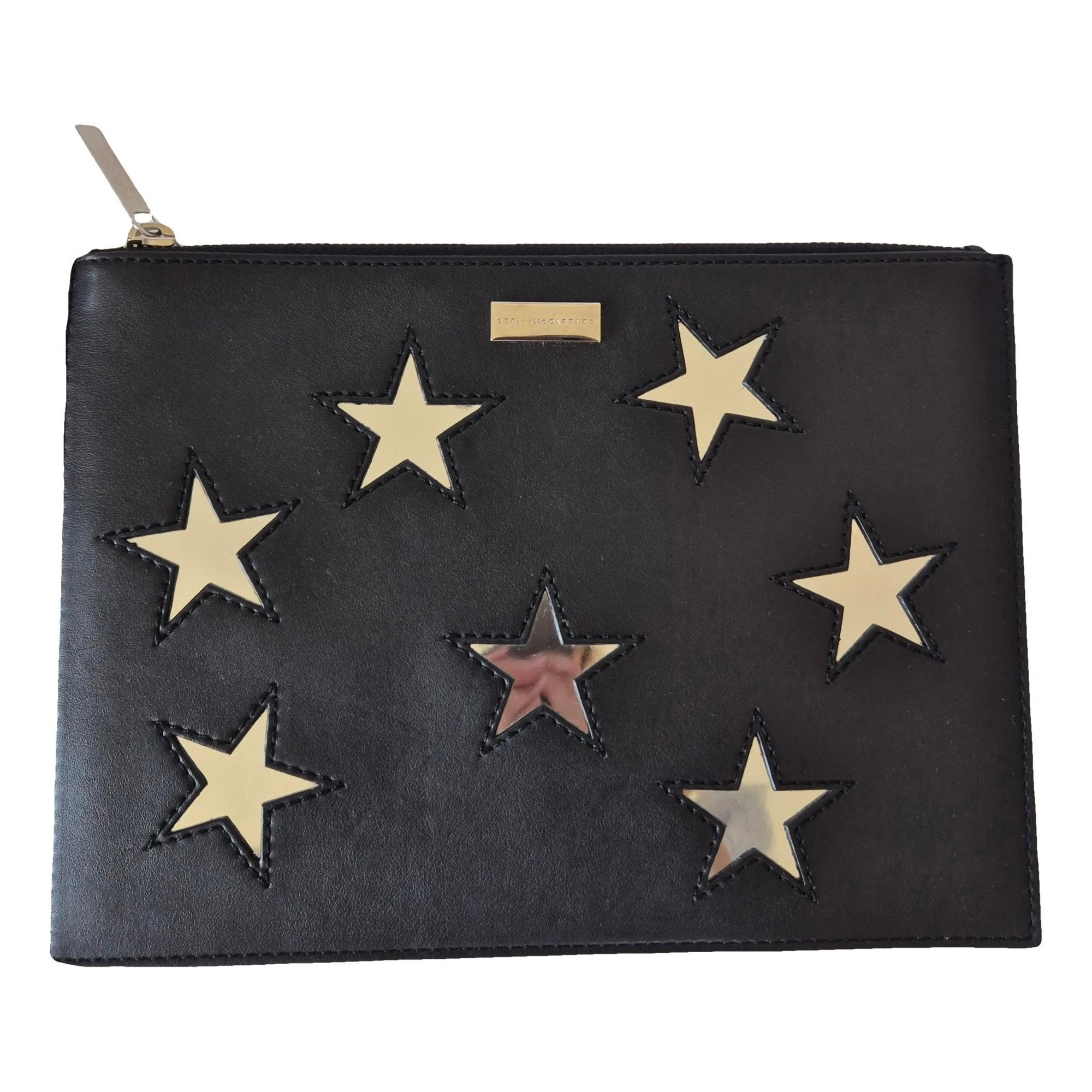 Vegan leather clutch bag