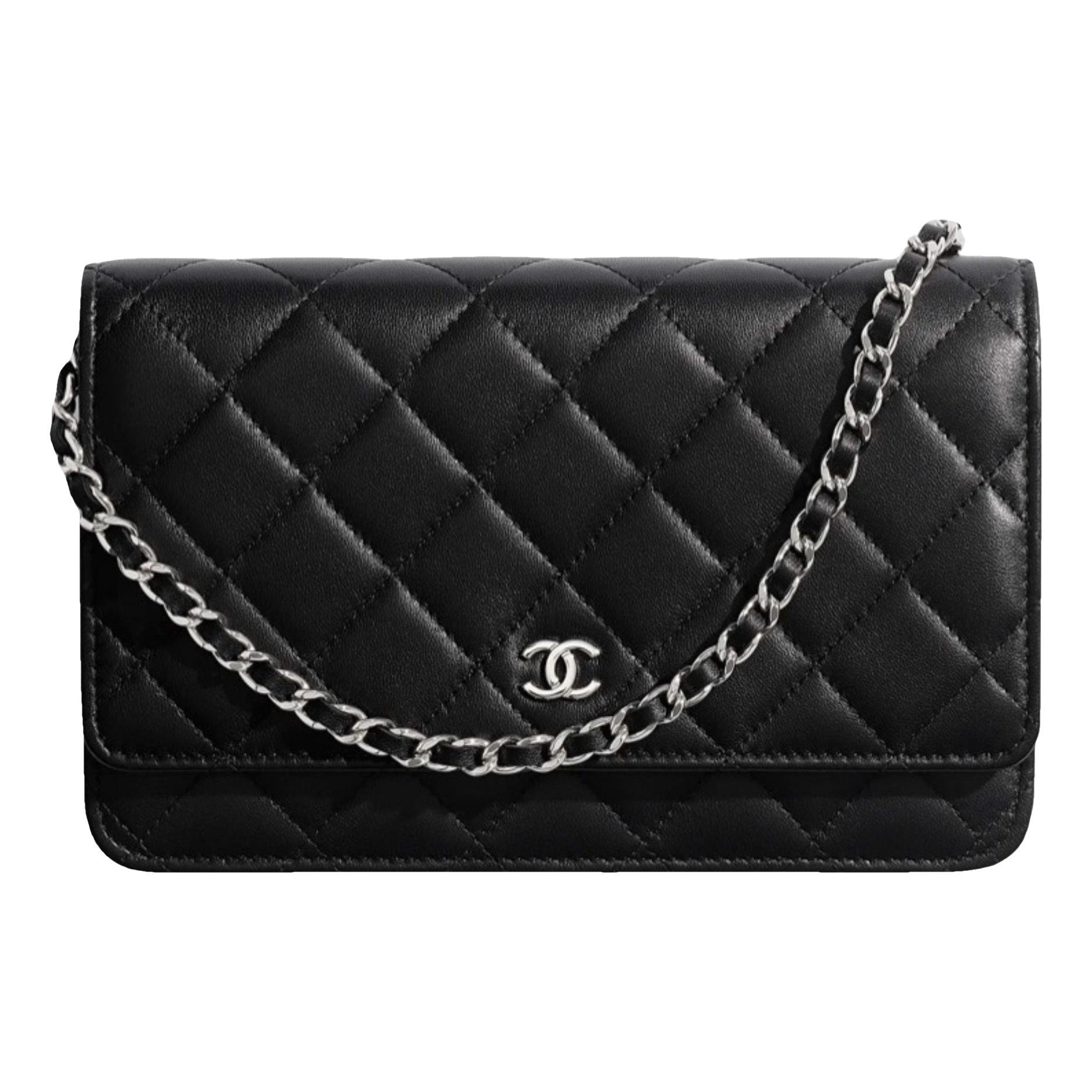Wallet On Chain Timeless/Classique leather crossbody bag