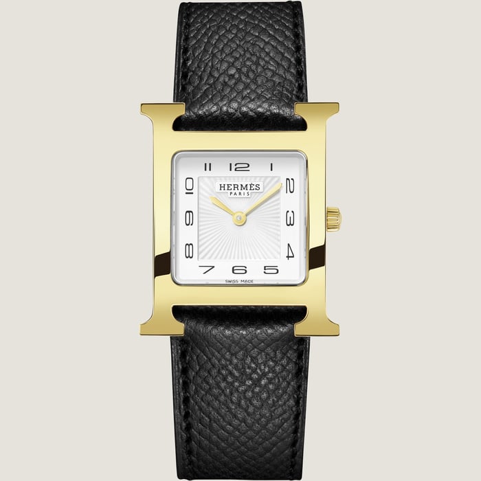 Noir Heure H Medium Model 30 MM Single Tour Watch Strap