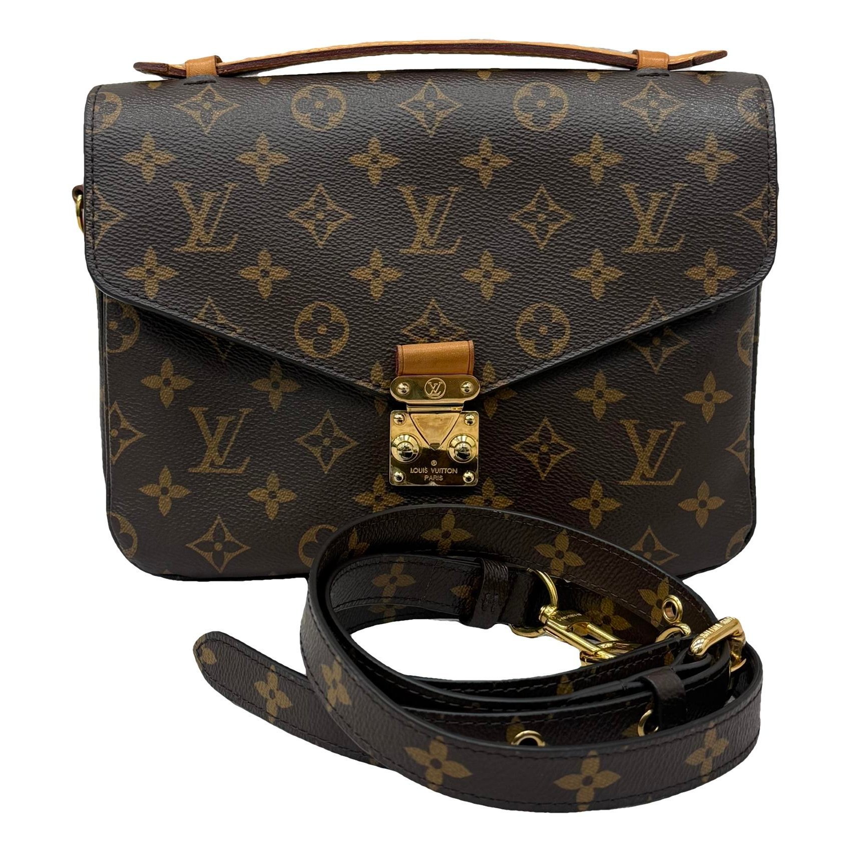 Metis leather handbag