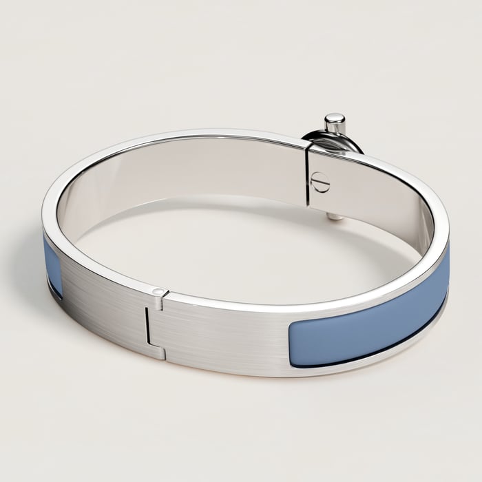Bleu Turquin Mat Clic Glenan Bracelet