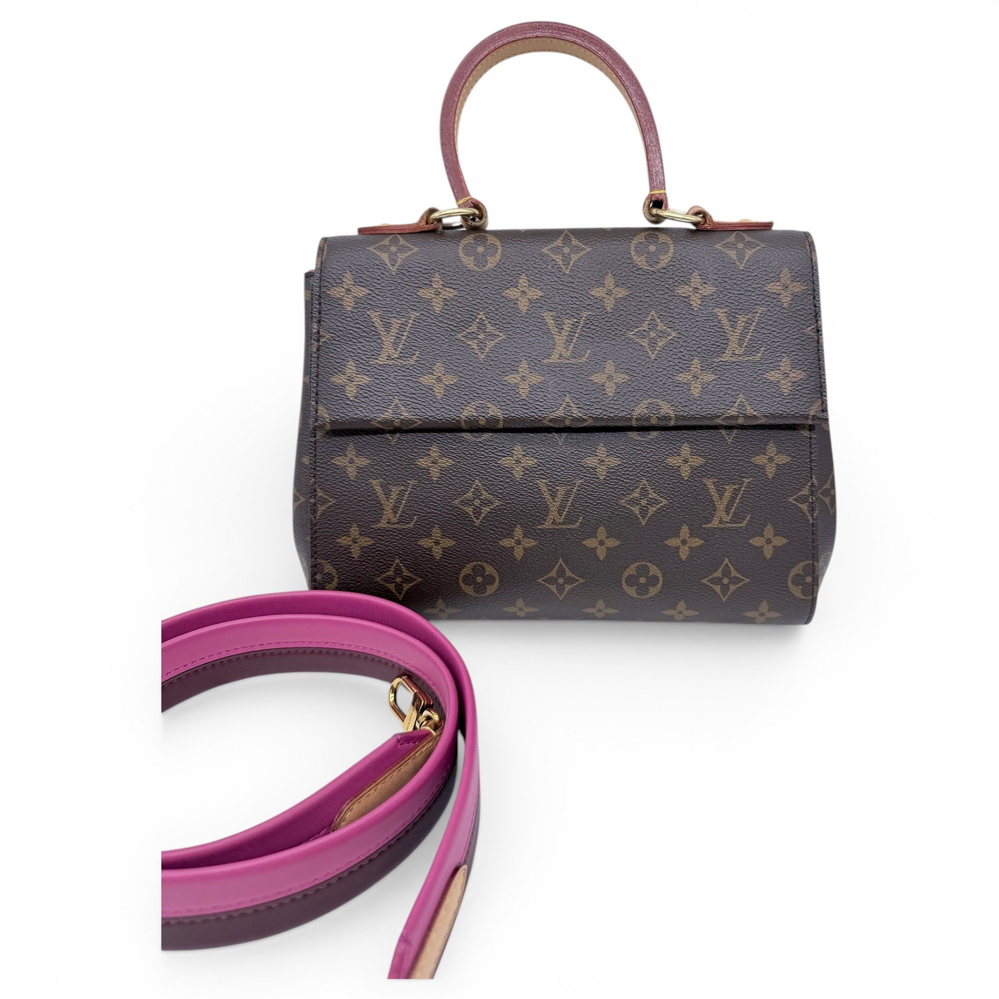 Cluny leather handbag