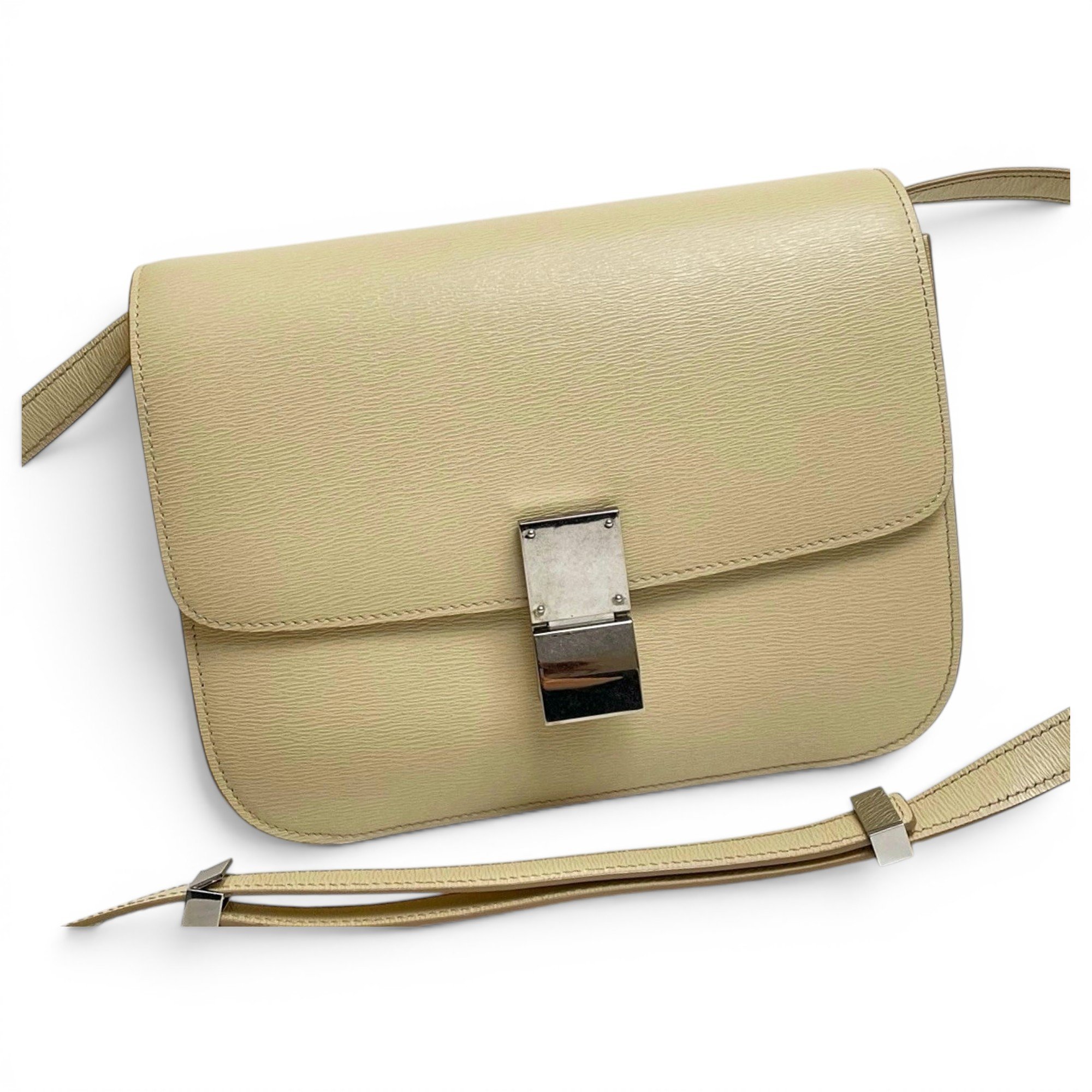 Classic leather handbag
