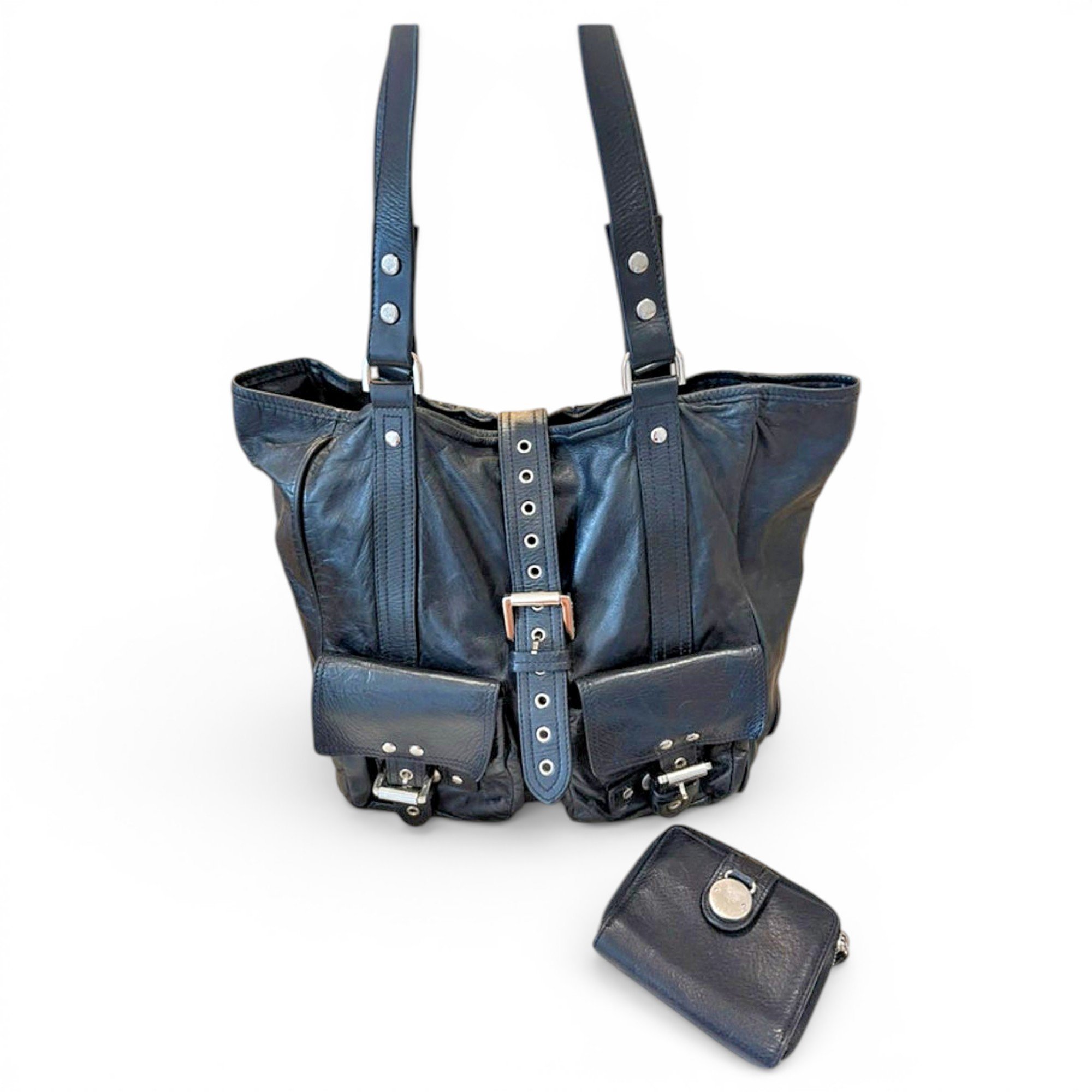 Roxanne leather handbag